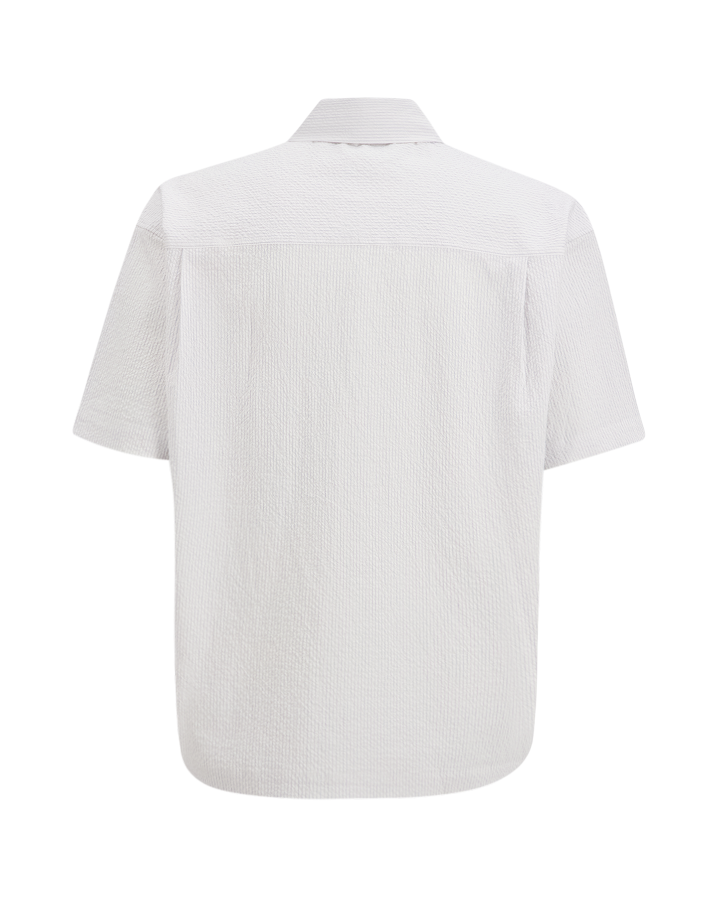 OLAF Stripe Boxy Ss Shirt WIT 2