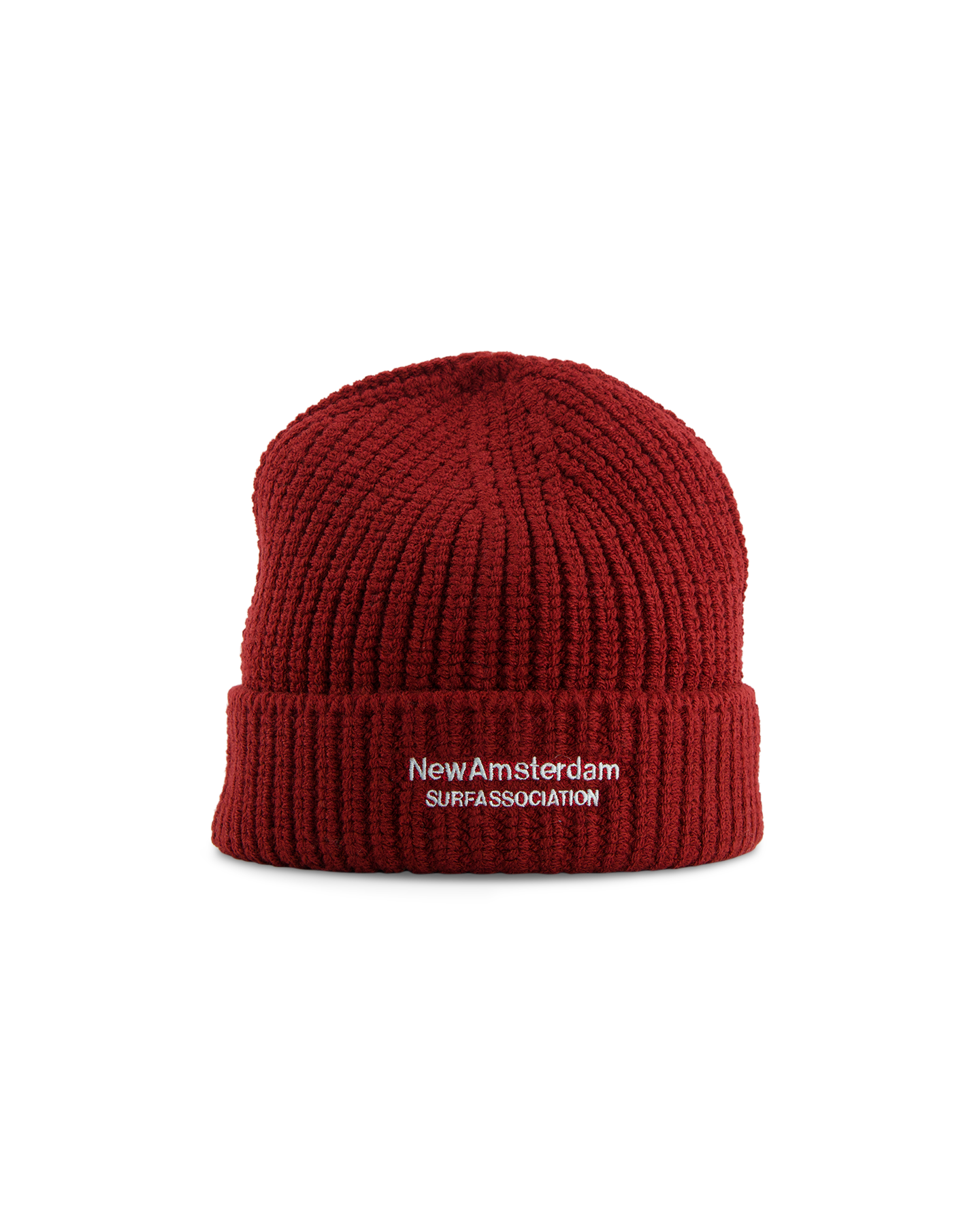 New Amsterdam Surf Association Reversible Logo Beanie ROOD 1