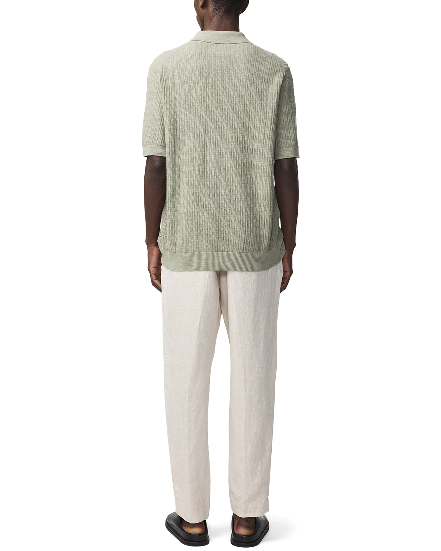 NN.07 Nolan Polo Cardigan 6695 GROEN 4