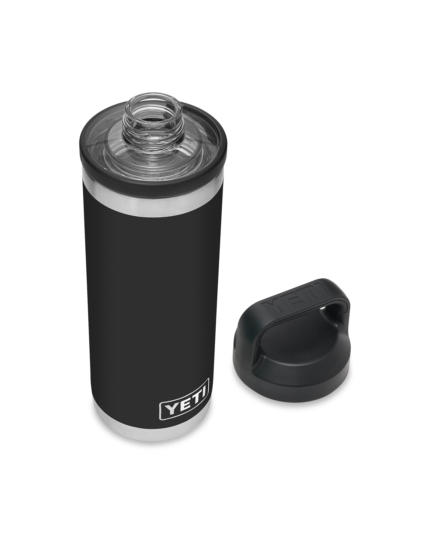 Yeti Rambler 18 Oz Fles 532 ML ZWART 4