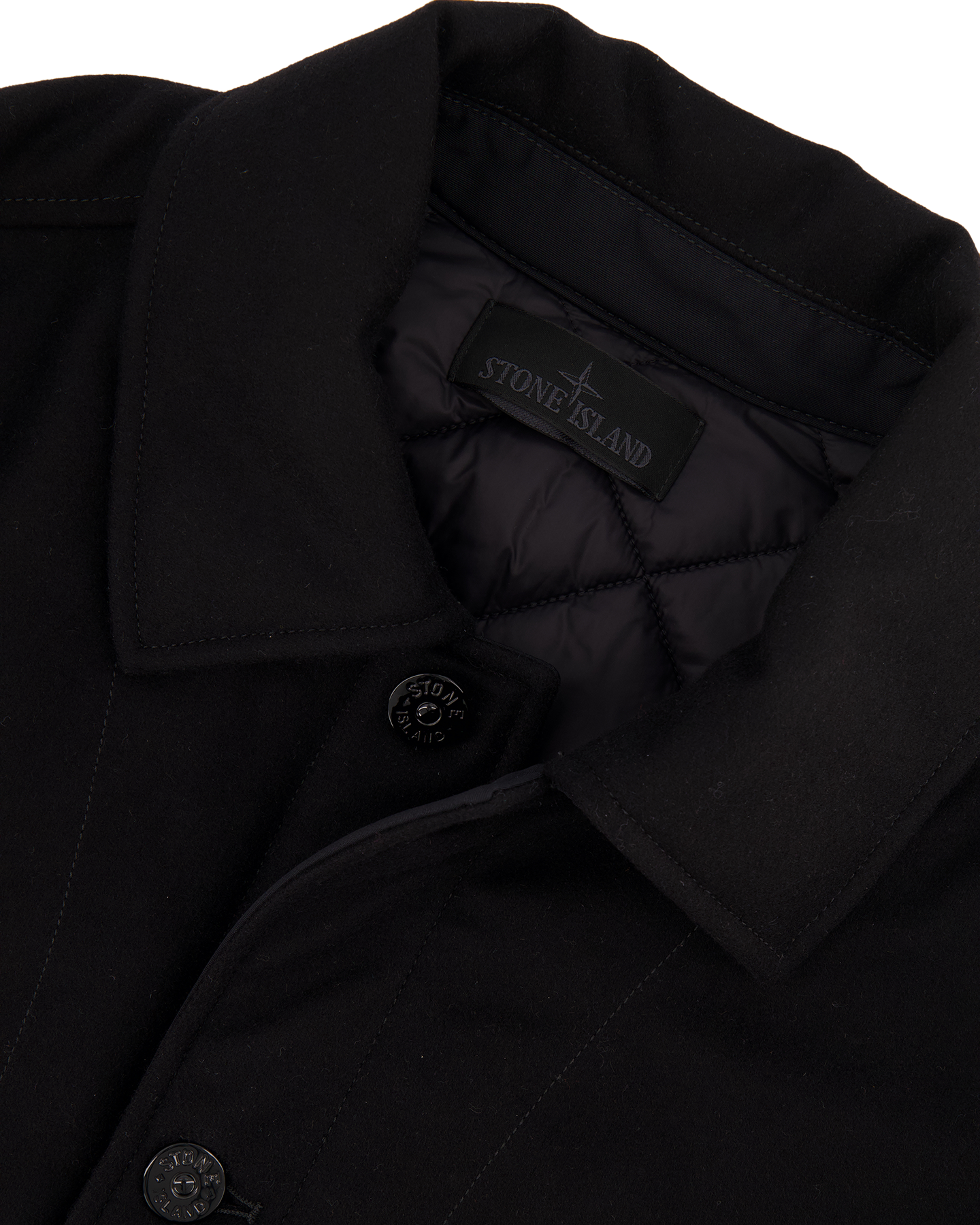 Stone Island 4100017 Jas Ghost ZWART 4