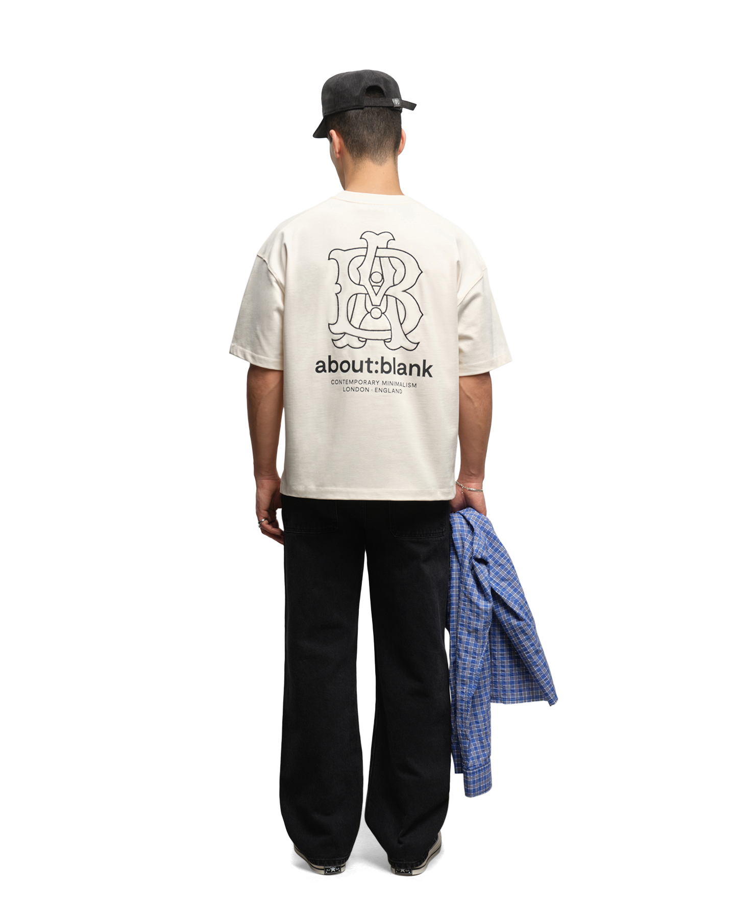 about:blank Emblem T Shirt BEIGE 3