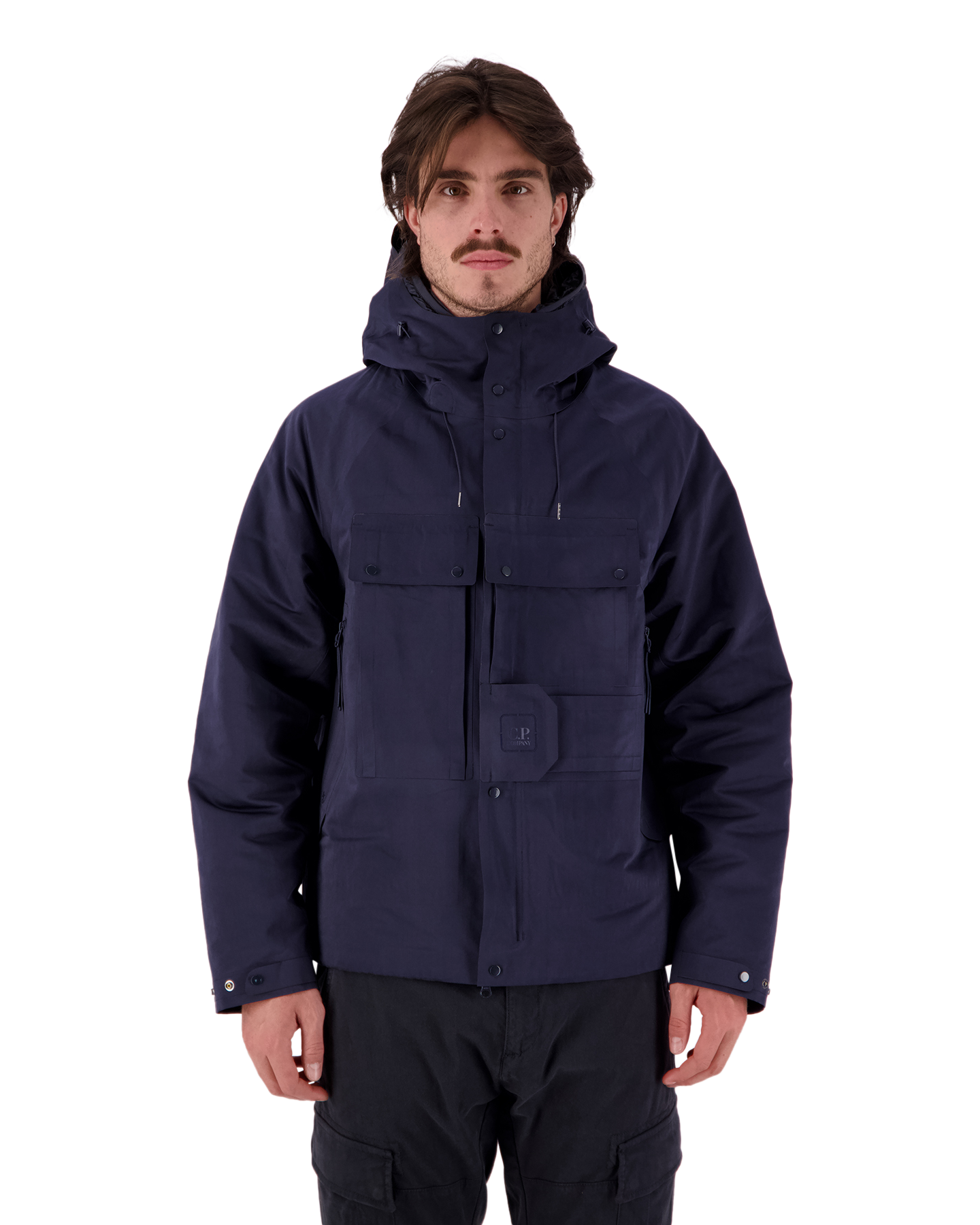 C.P. Company Metropolis Metropolis Series A.A.C. Hooded Jacket DONKERBLAUW 7