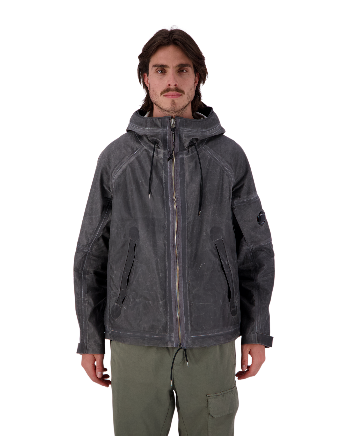 C.P. Company Toob-Two Hooded Jacket GRIJS 5