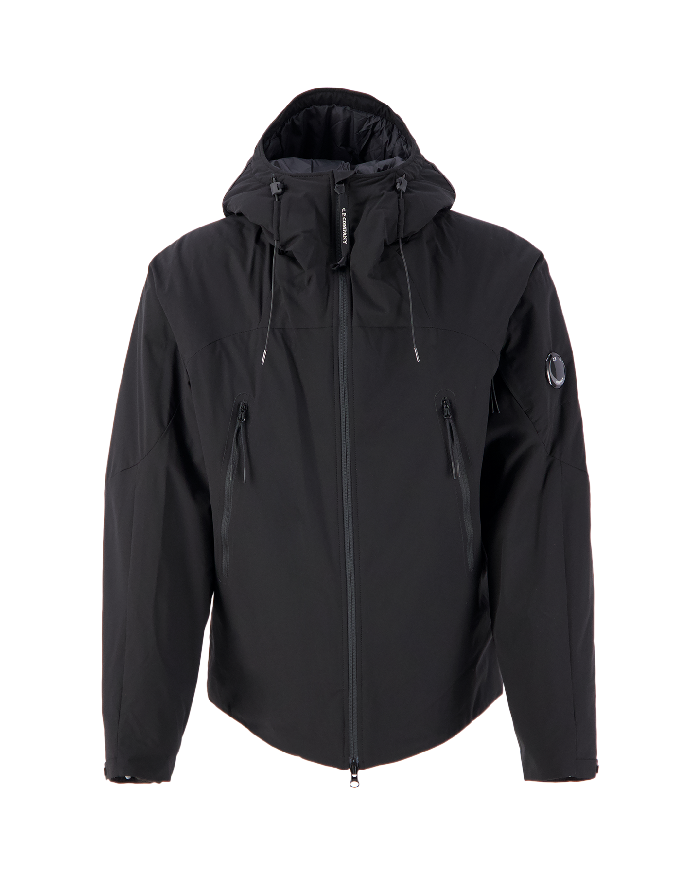 C.P. Company Pro-Tek Padded Hooded Jacket ZWART 1