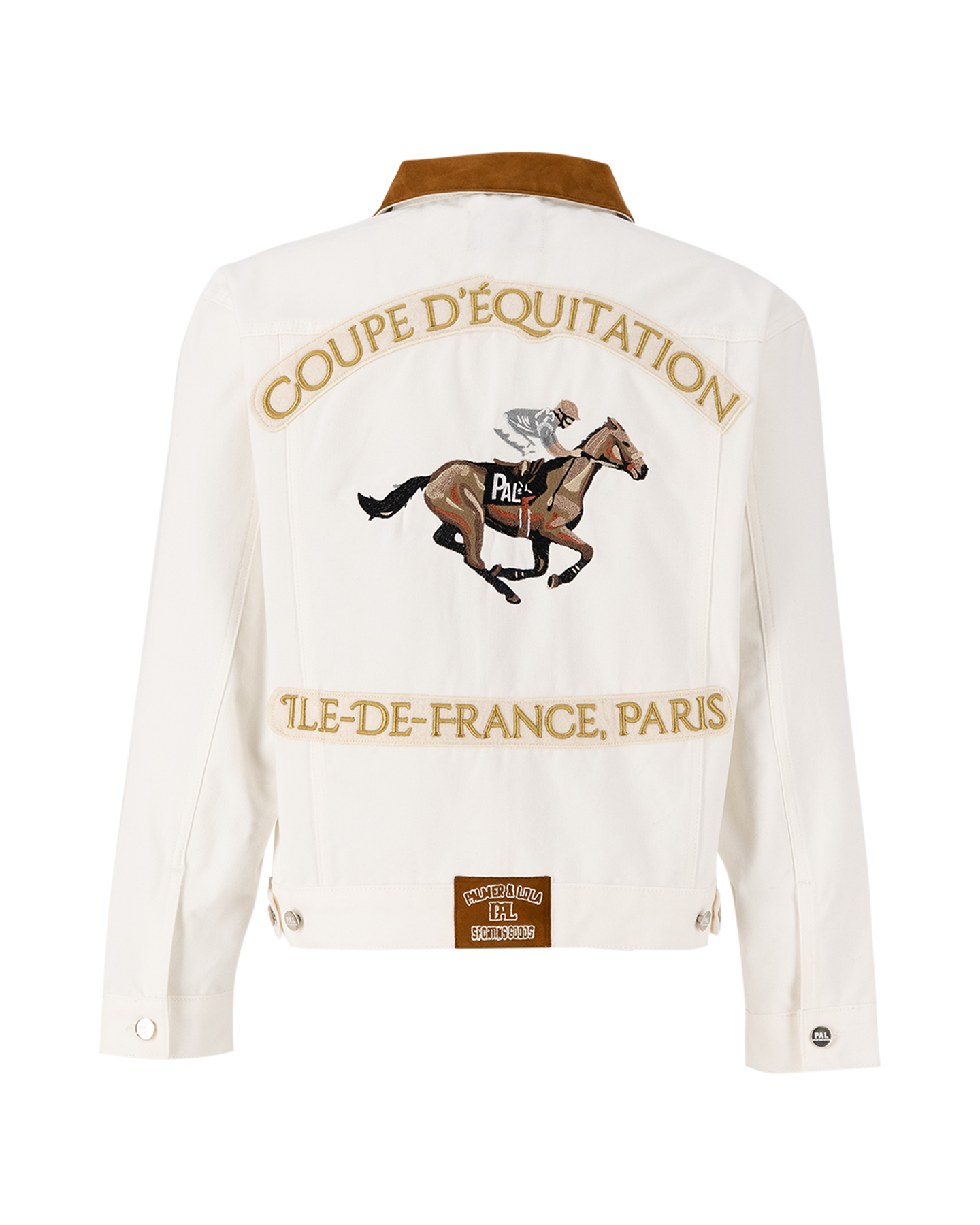 PAL Sporting Goods Off To The Races Riders Jacket OFFWHITE 2