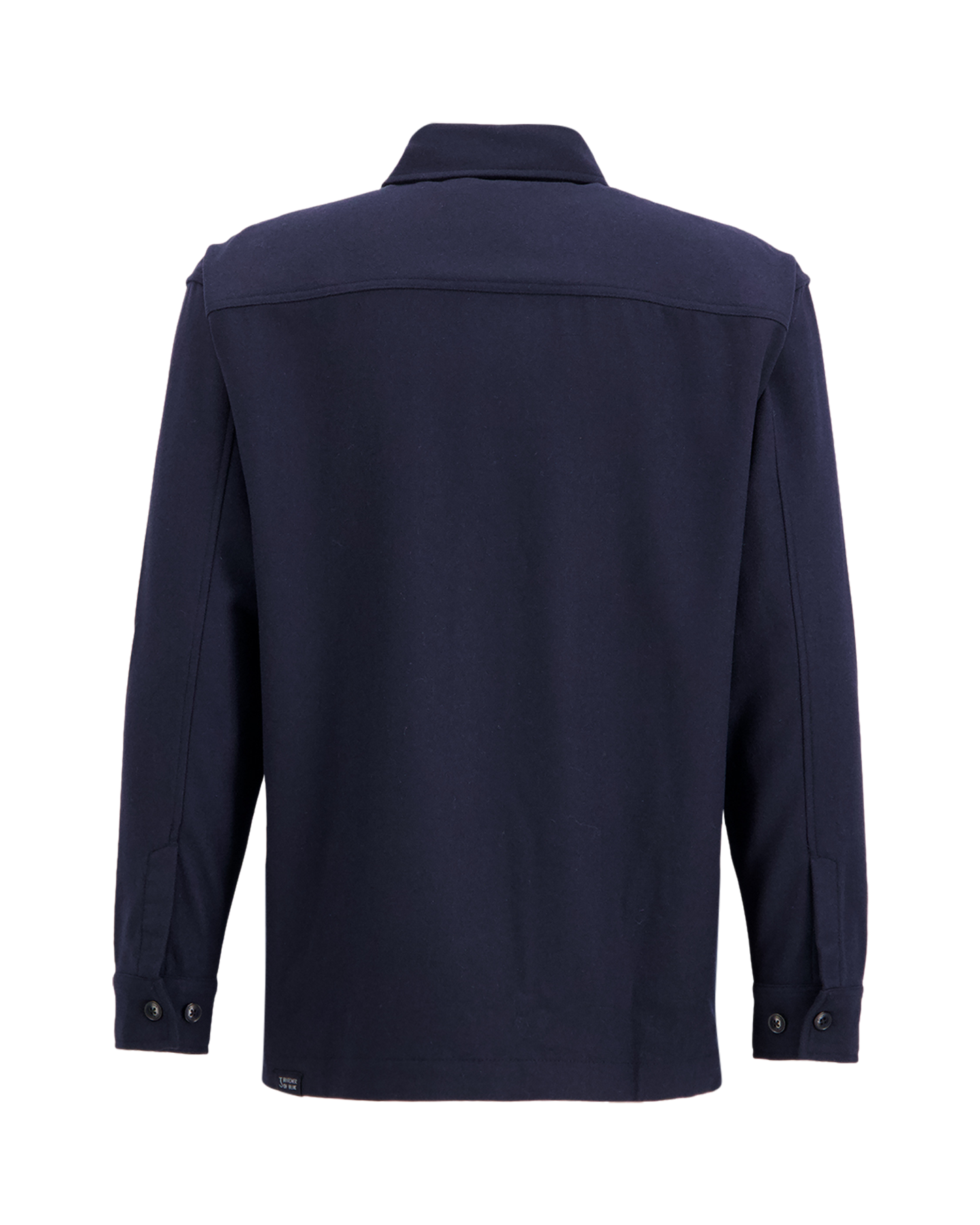 Butcher of Blue Dan Wool Overshirt BLAUW 2