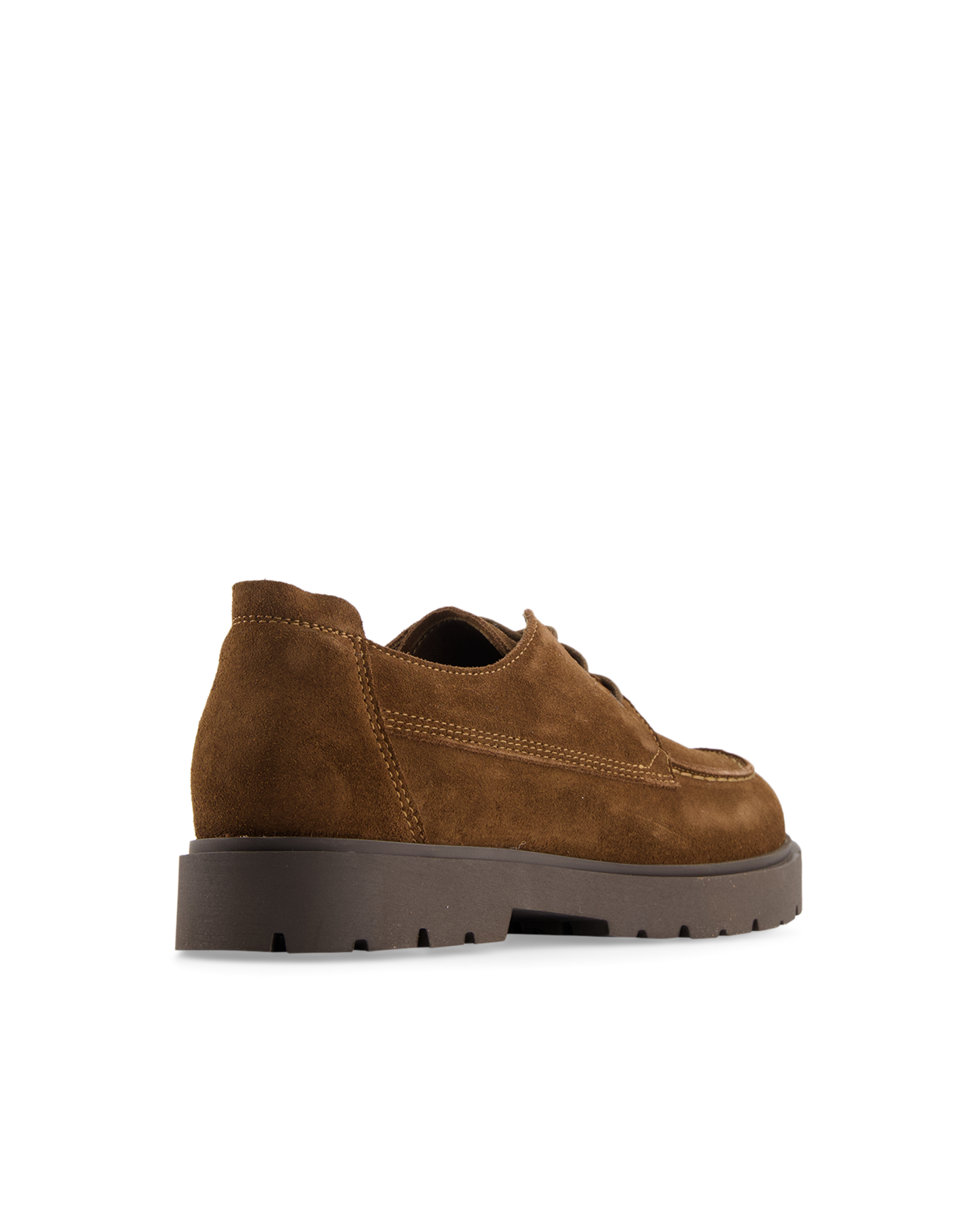 Birkenstock Highwood Moc Lace Suede Leather DONKERBRUIN 4
