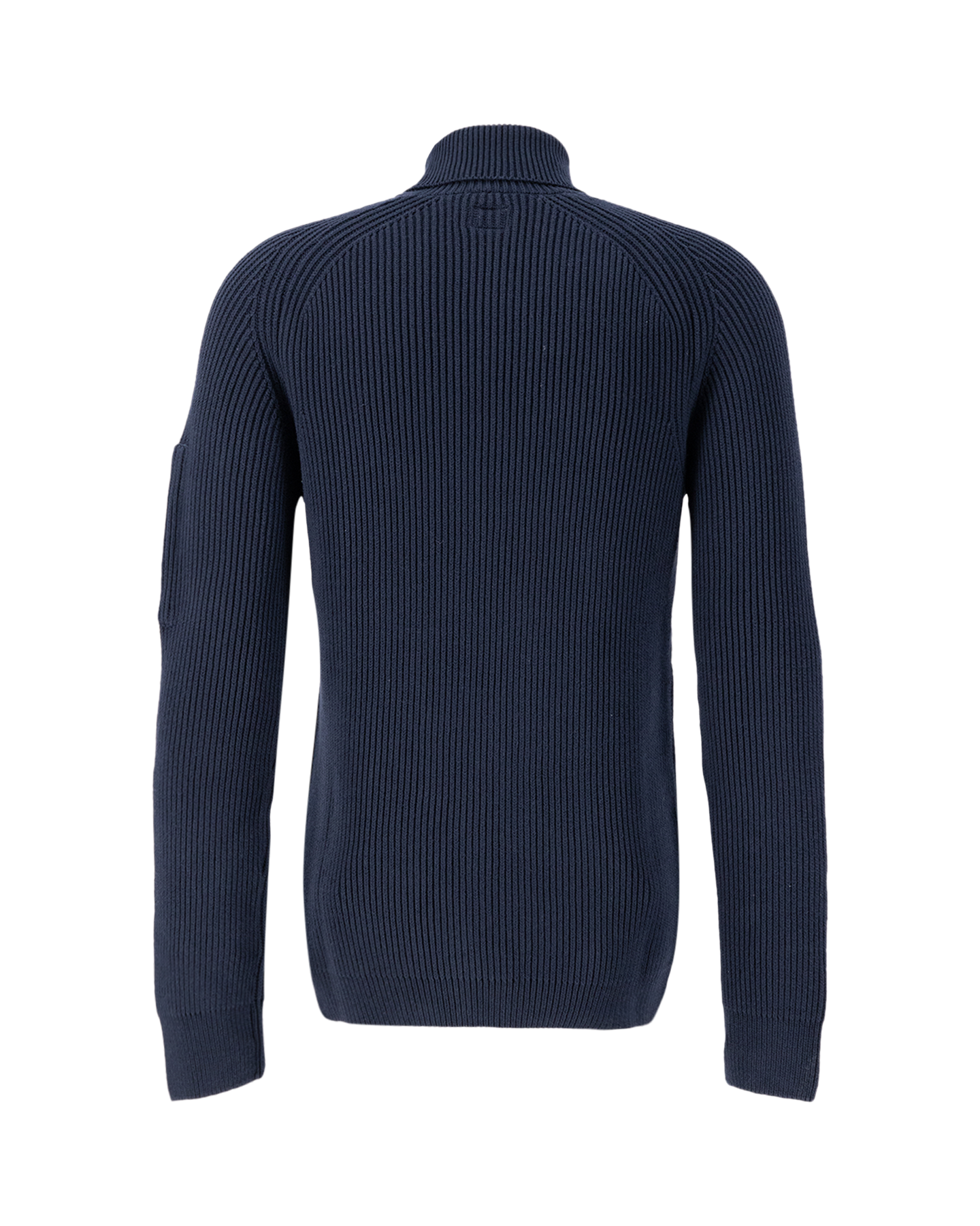 C.P. Company Full Rib Roll Neck Jumper DONKERBLAUW 2