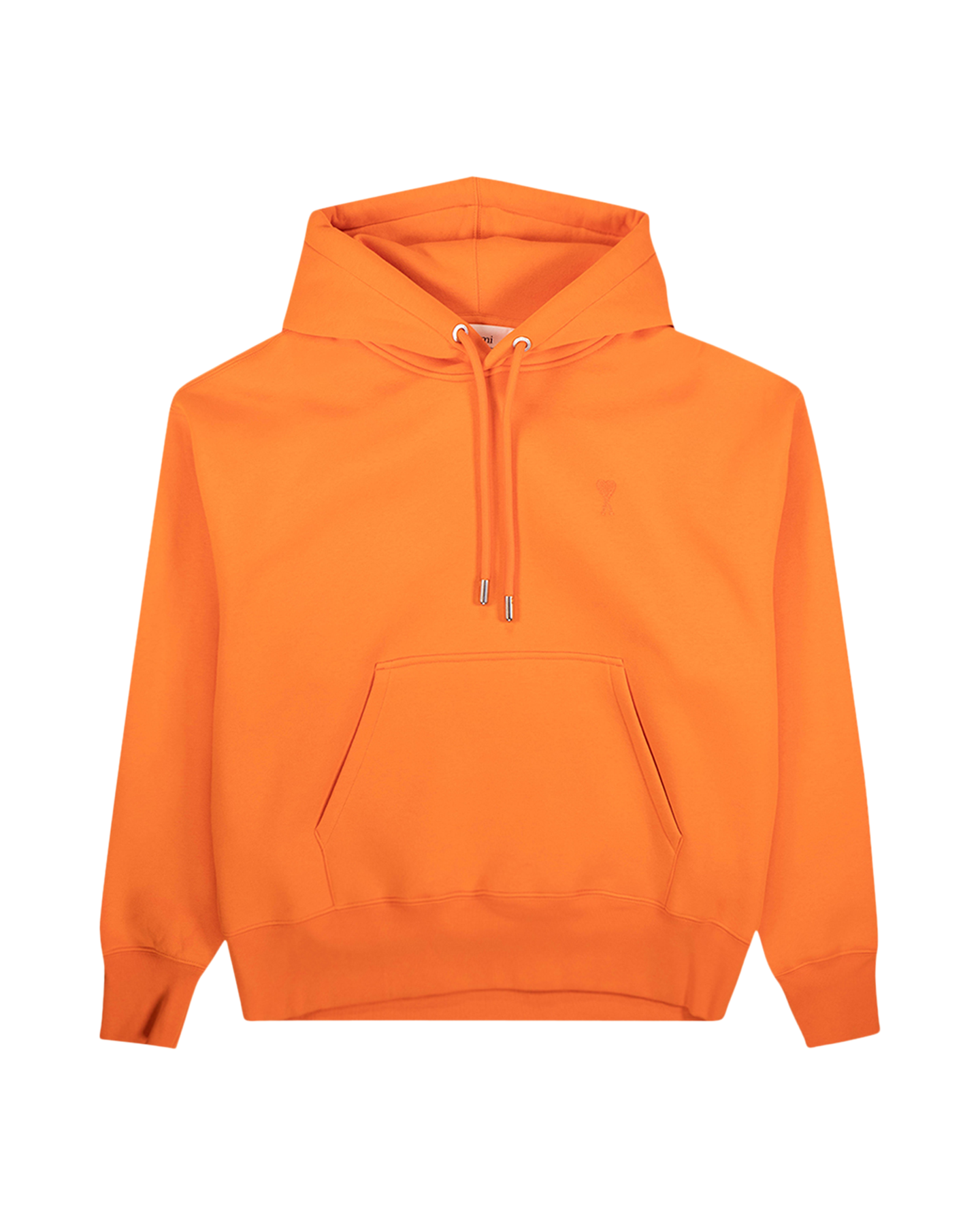 AMI Paris Tonal Adc Hoodie ORANJE 1