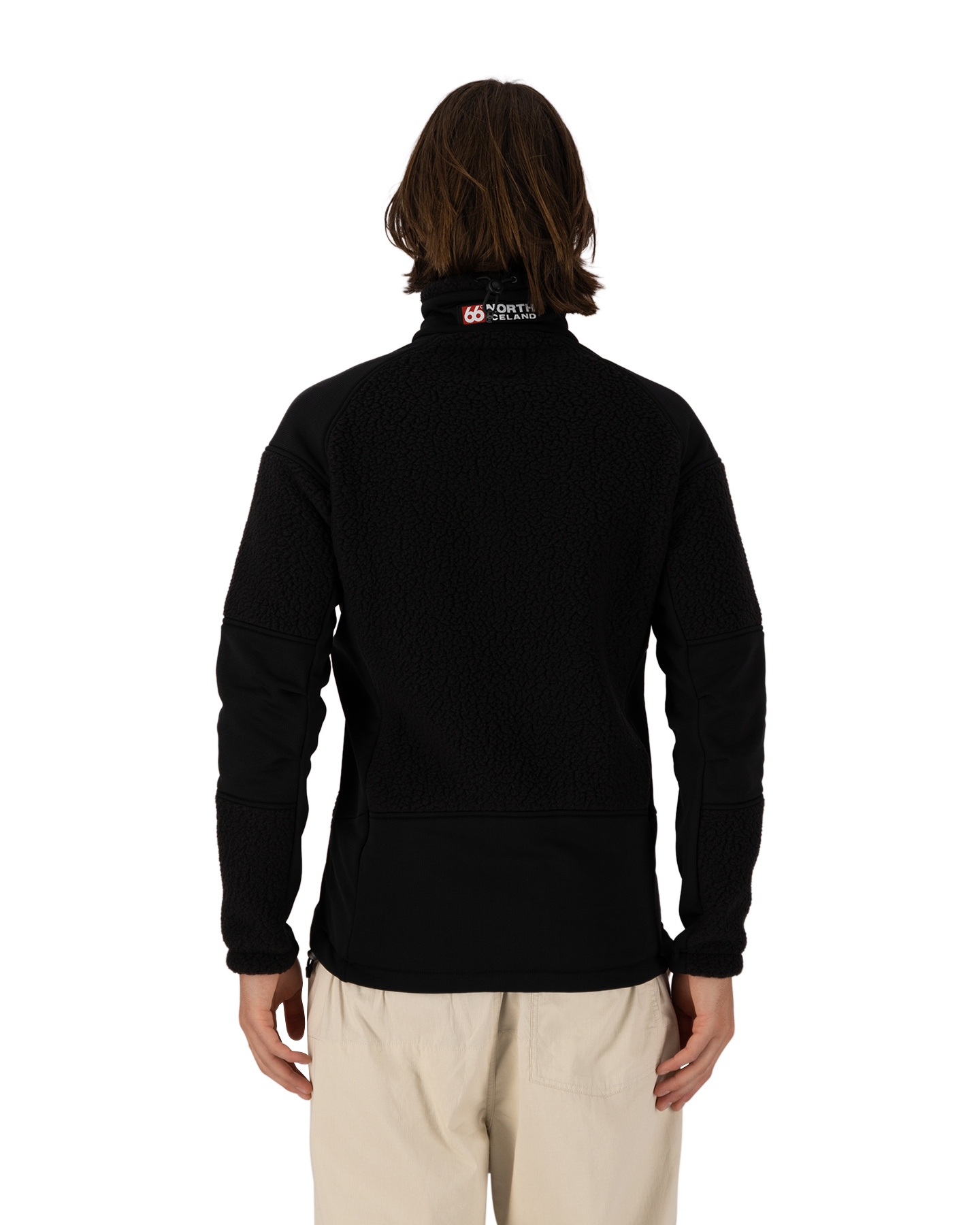 66 North Tindur Shearling Jacket BLACK 6