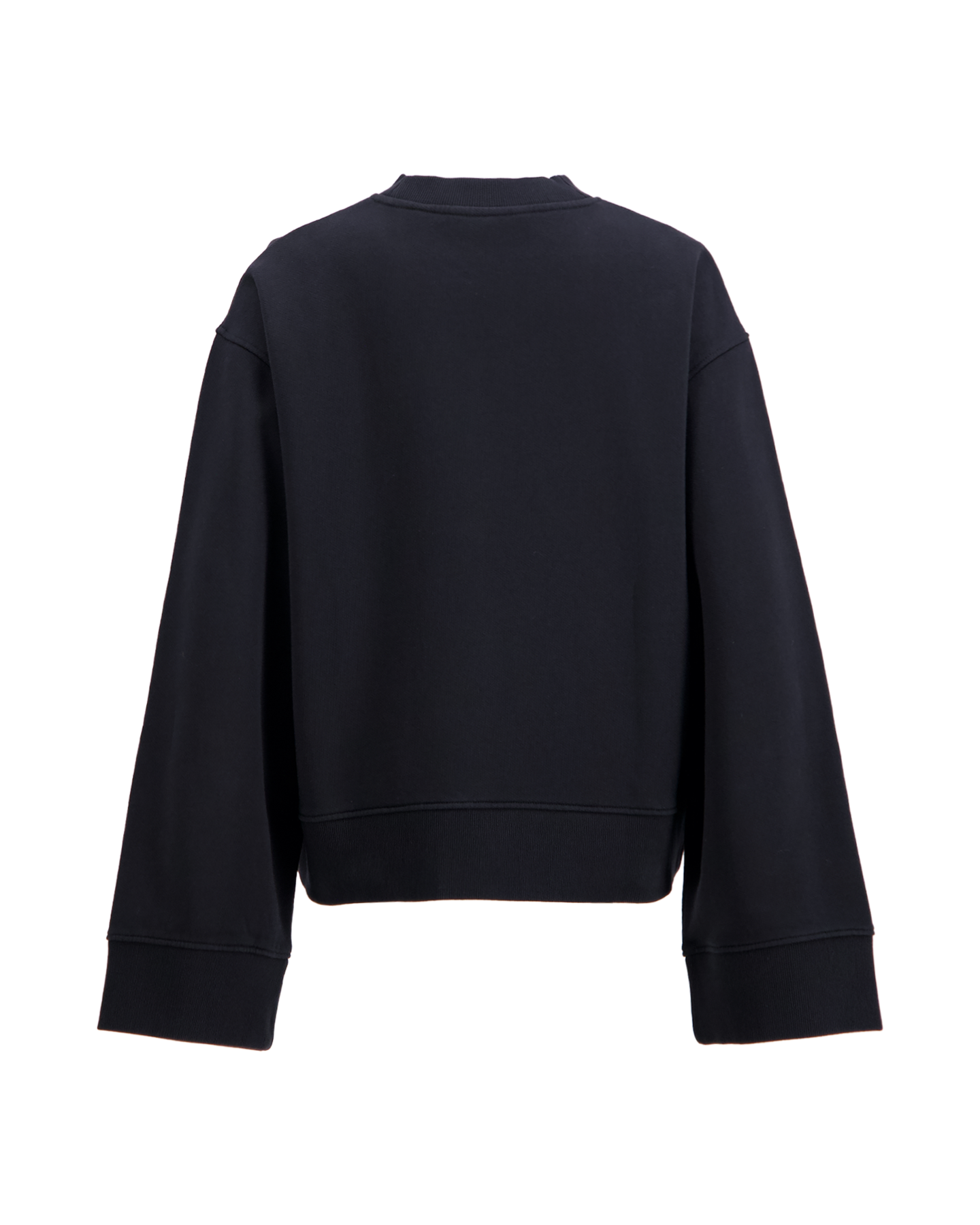 OLAF Wmn Retro Logo Crewneck ZWART 2