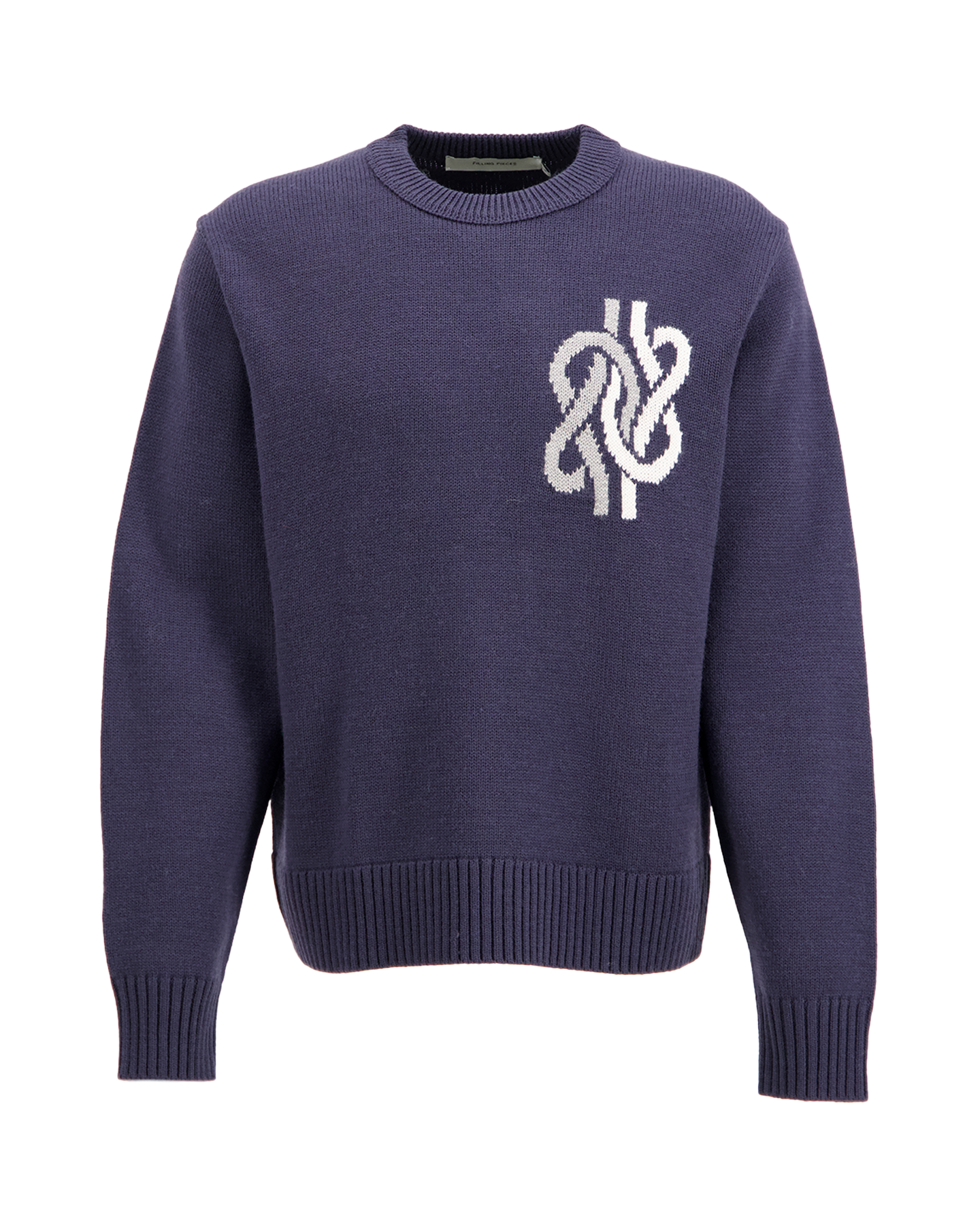 Filling Pieces Knit Sweater Knot DONKERBLAUW 1