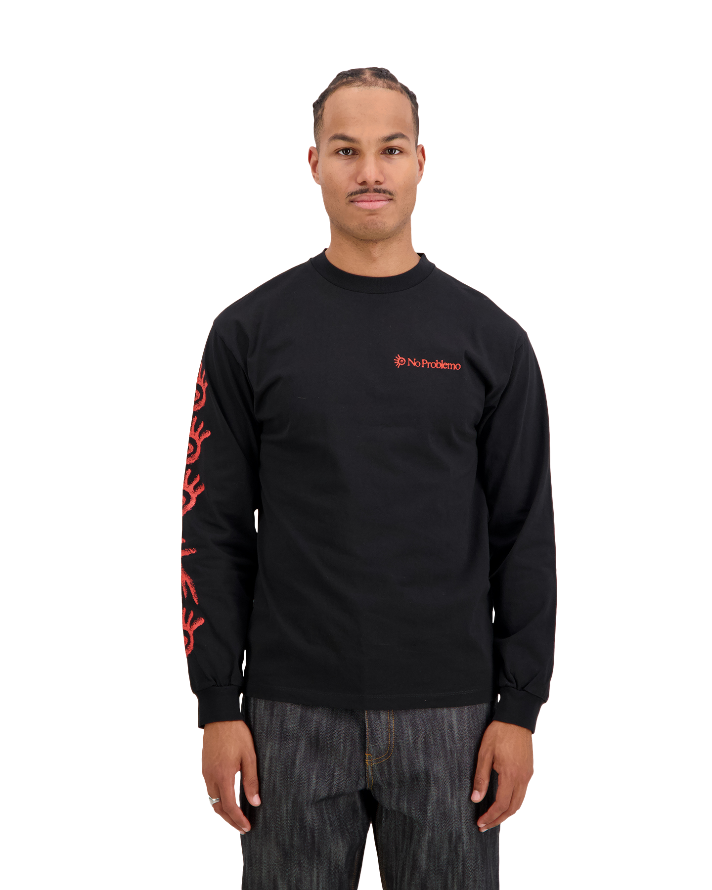 No Problemo Ancient Findings Ls Tee ZWART 4