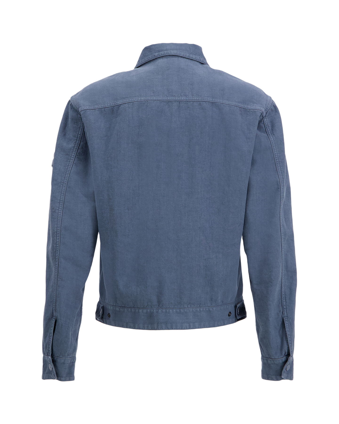 Stone Island S0F35 Ghost - Worker Jas BLAUW 2