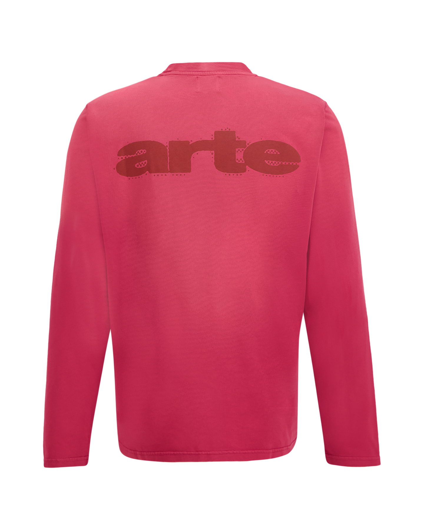 Arte Antwerp Stencil Sunfade Longsleeve ROOD 1