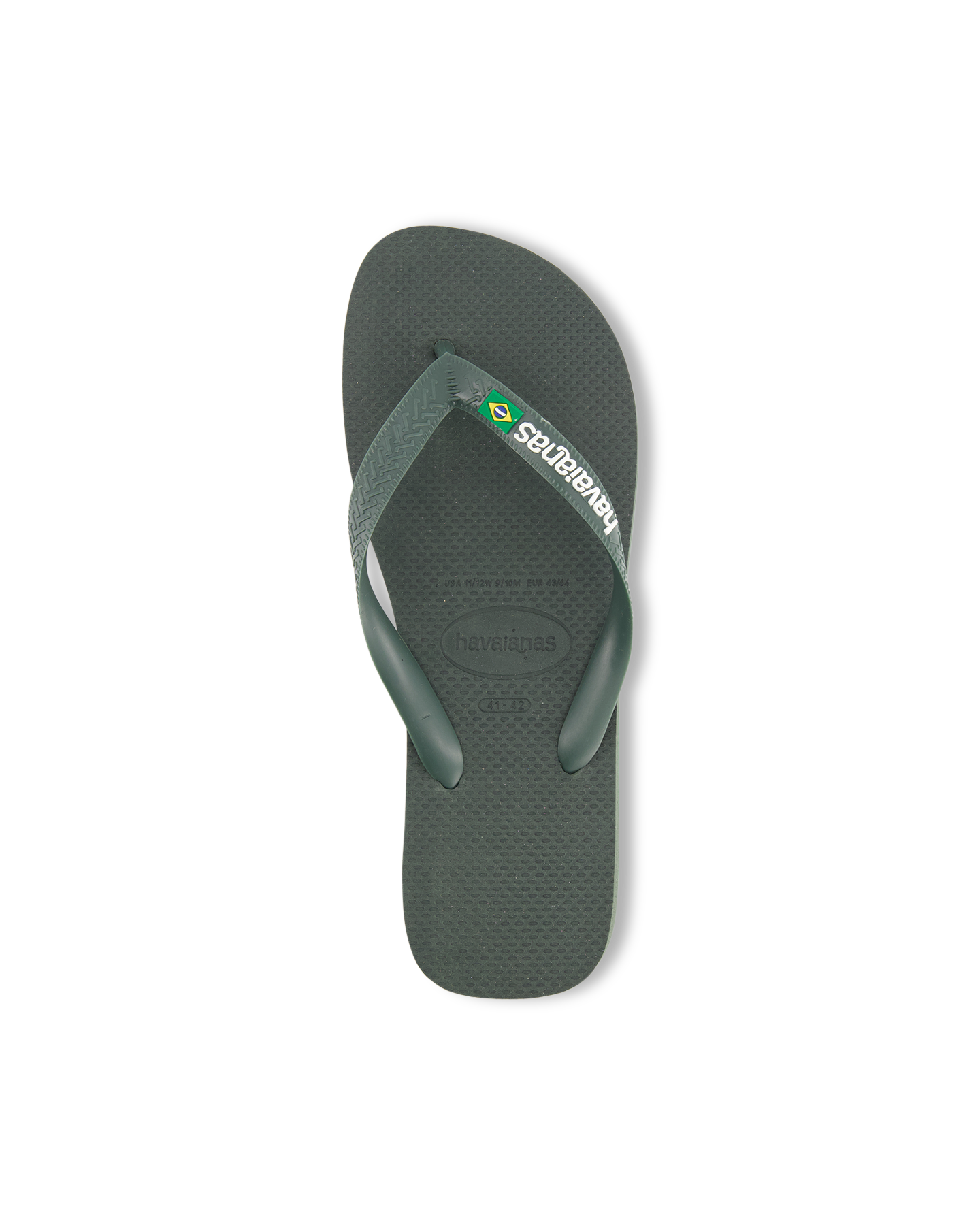 Havaianas Brasil Logo GREEN 6