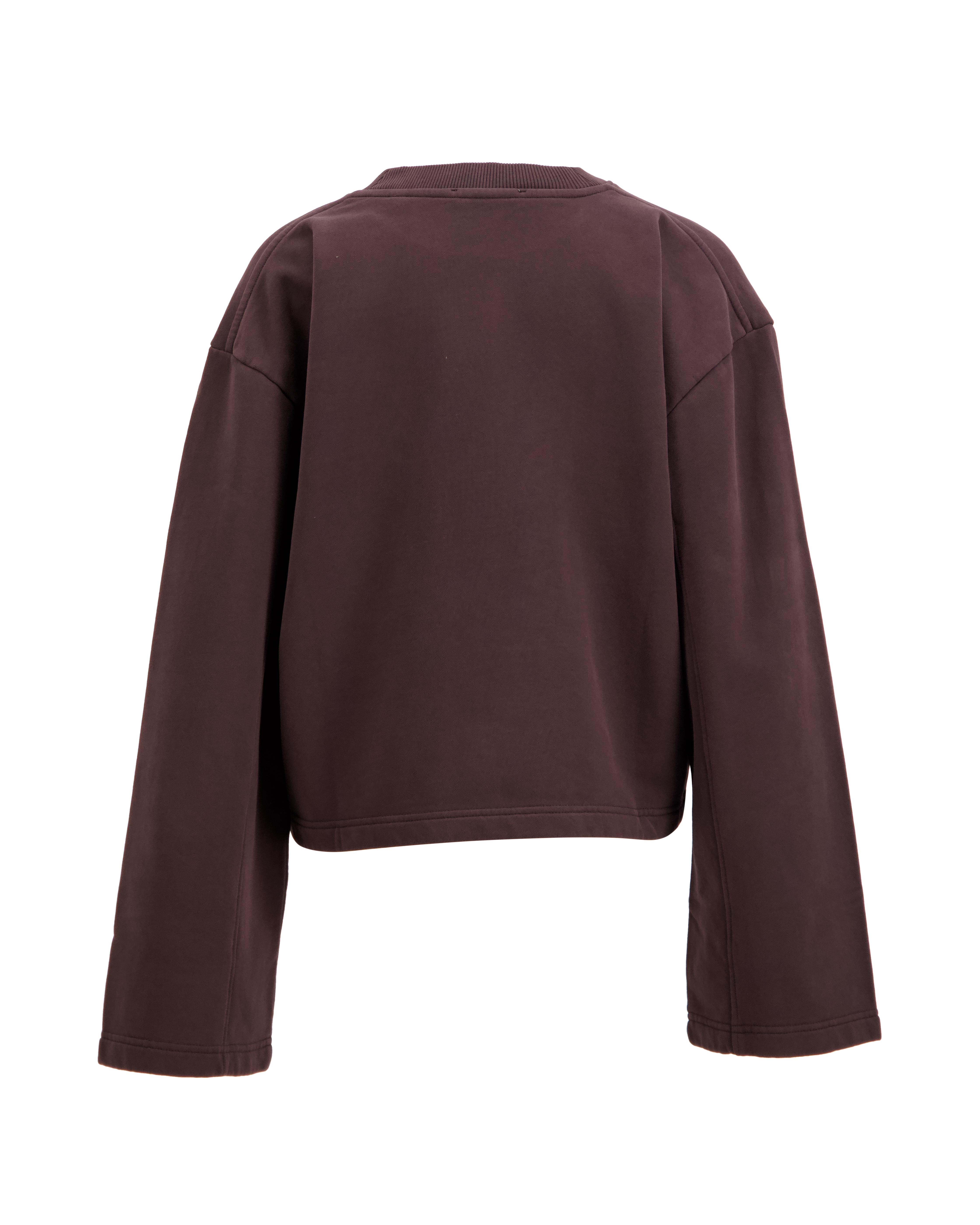 OLAF Retro Logo Crewneck DONKERBRUIN 2
