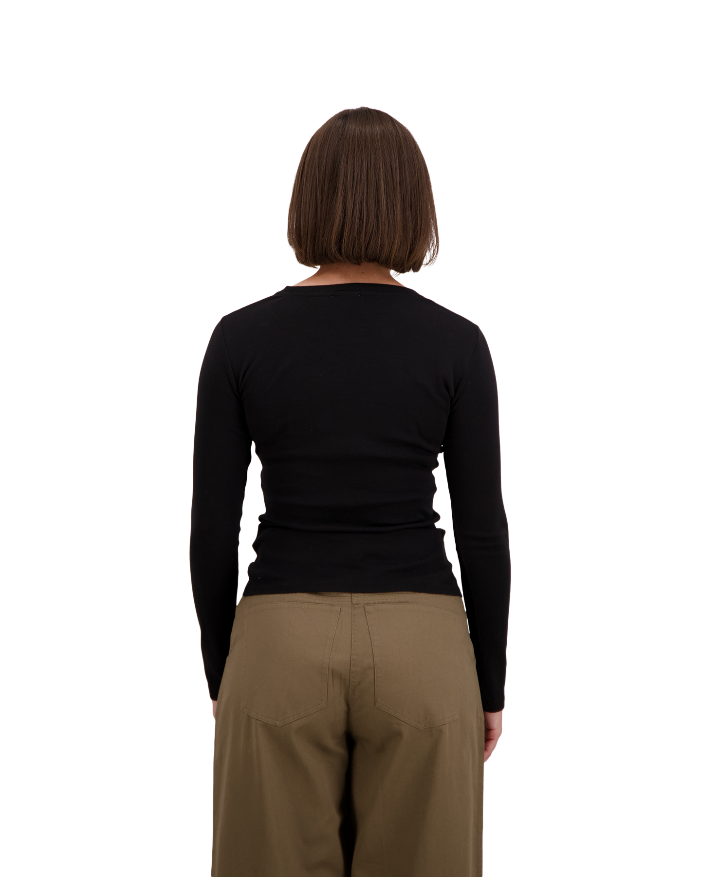 Boii Studios Bonnie O Neck Tee ZWART 4