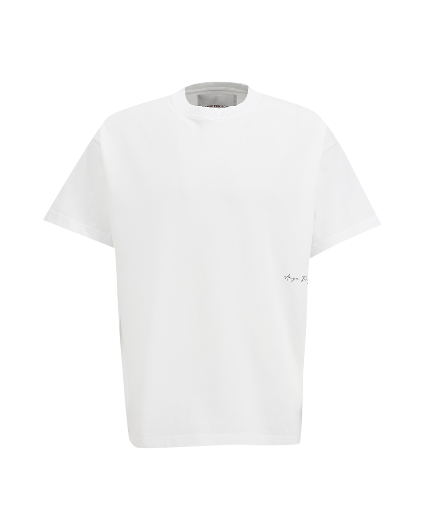 Ange Projects Postcard T Shirt WIT 2
