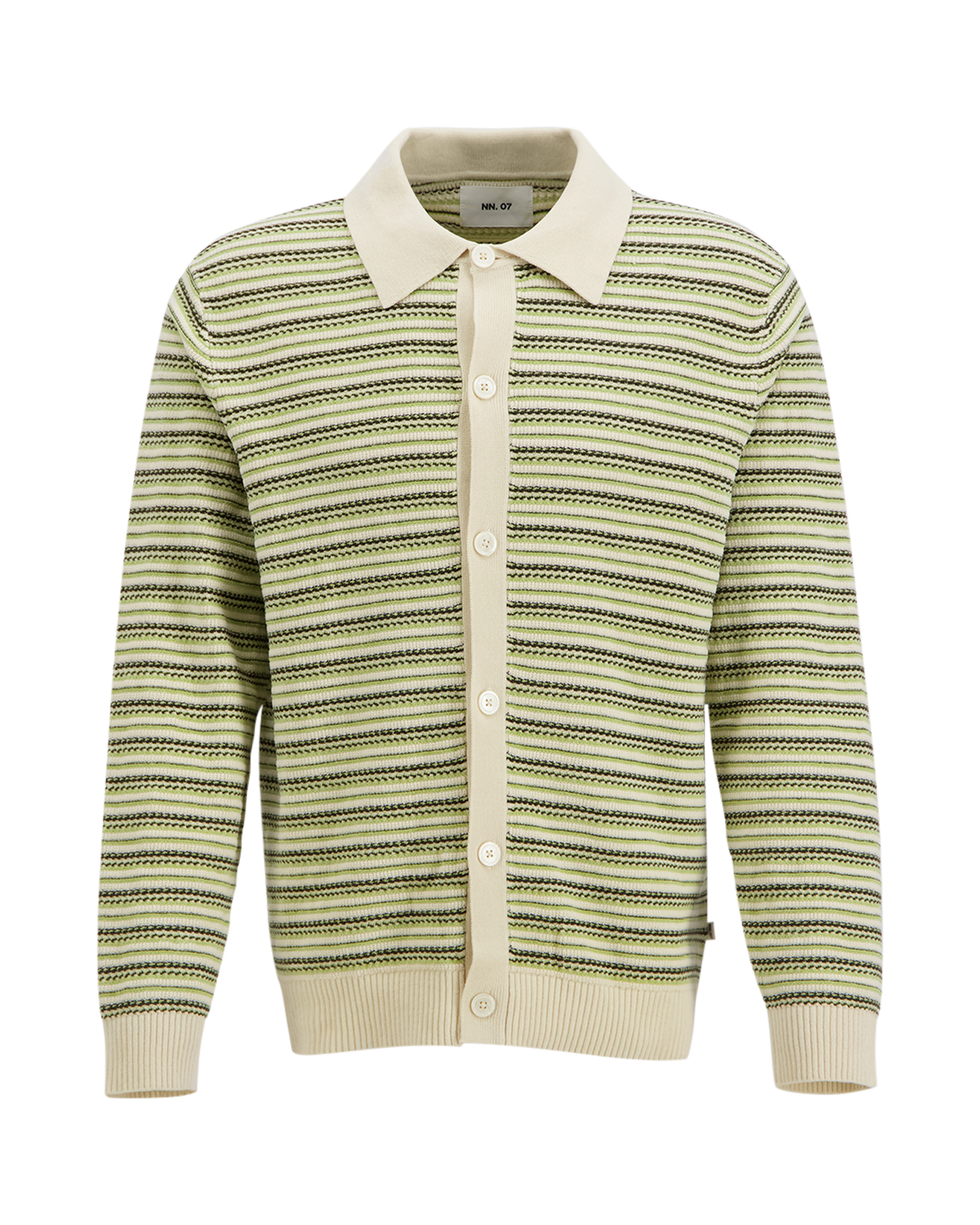 NN.07 Jackie Polo Ls 60038 GROEN 1