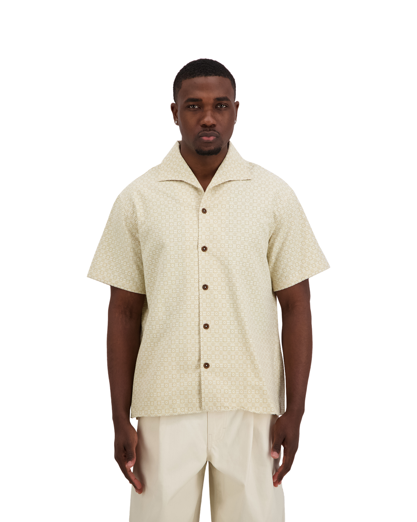 Drole de Monsieur Chemise Graphique BEIGE 4