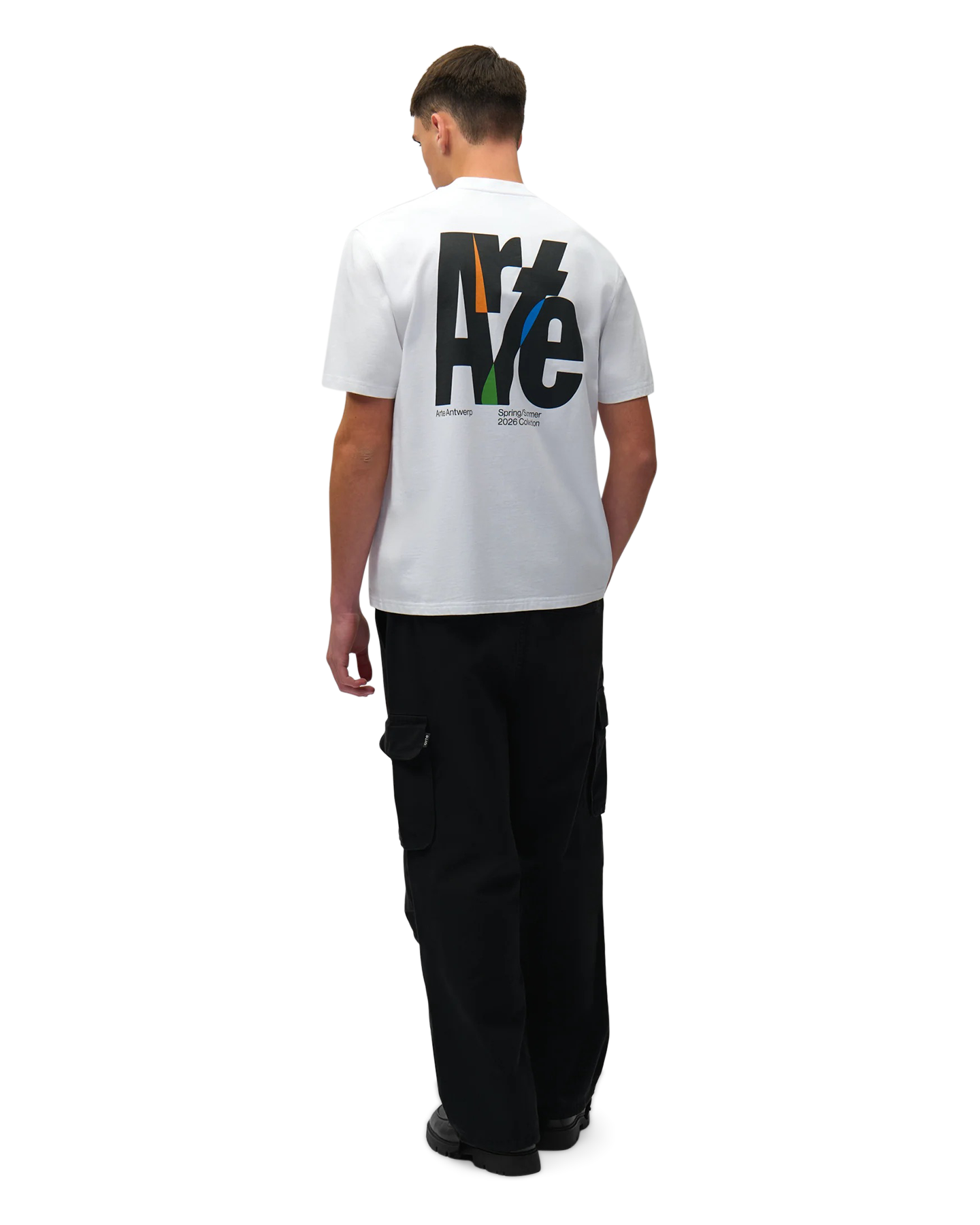 Arte Antwerp Big Logo Back T-Shirt WIT 5