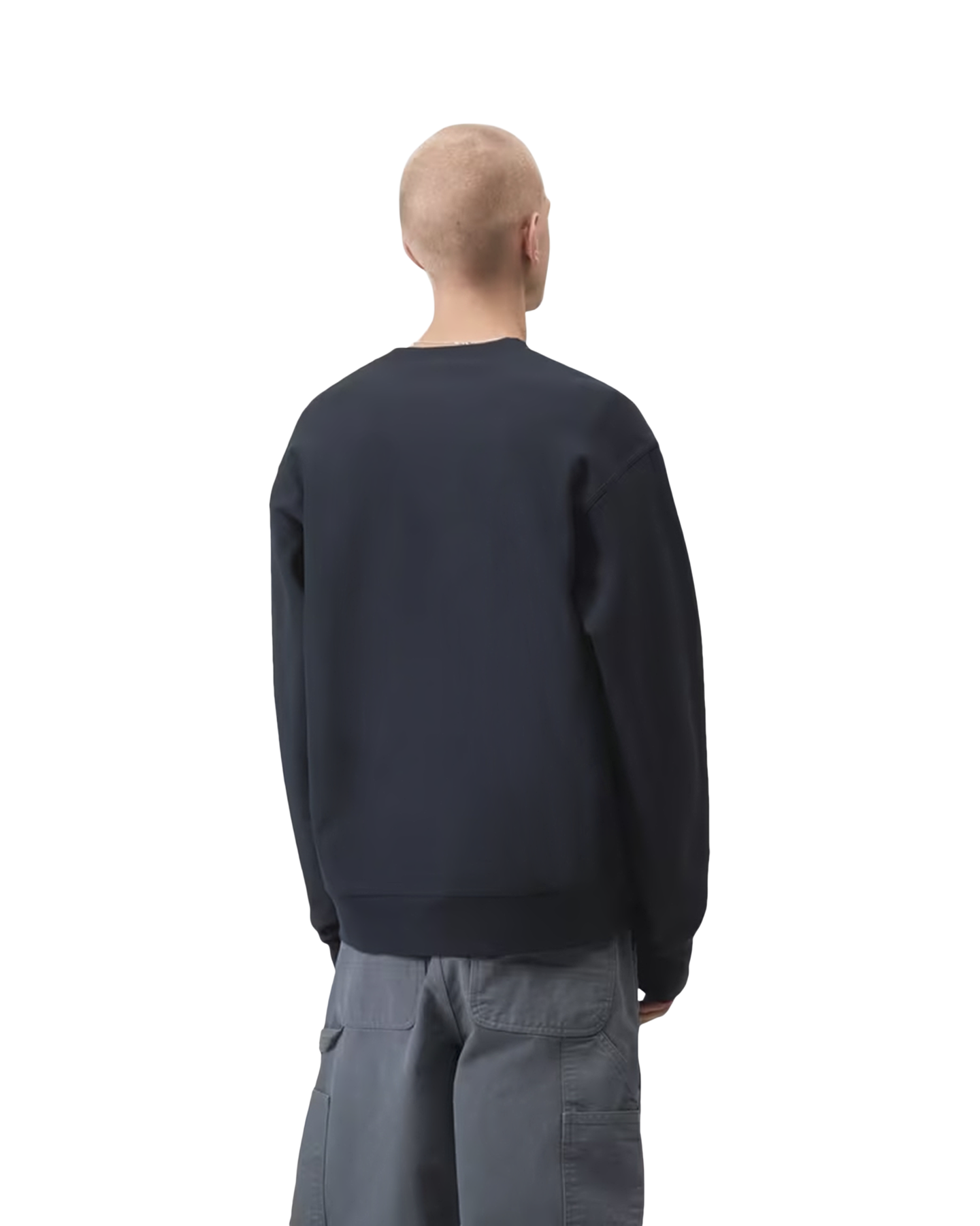 Carhartt American Script Sweat DONKERBLAUW 4