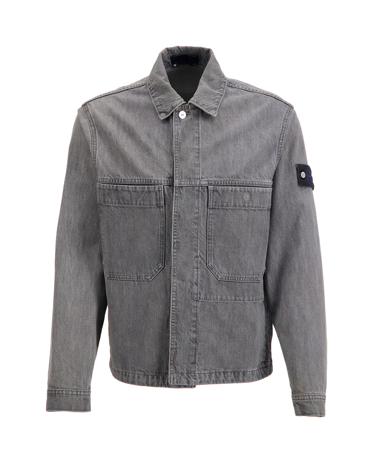Stone Island 4100006 Biker Jas GRIJS 1