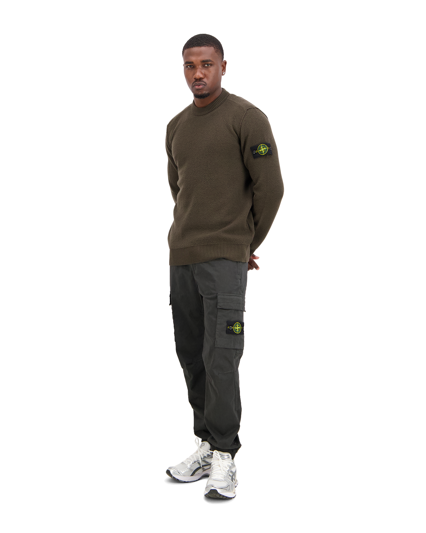 Stone Island 5100011 Knitwear Trui ANTHRACIET 3