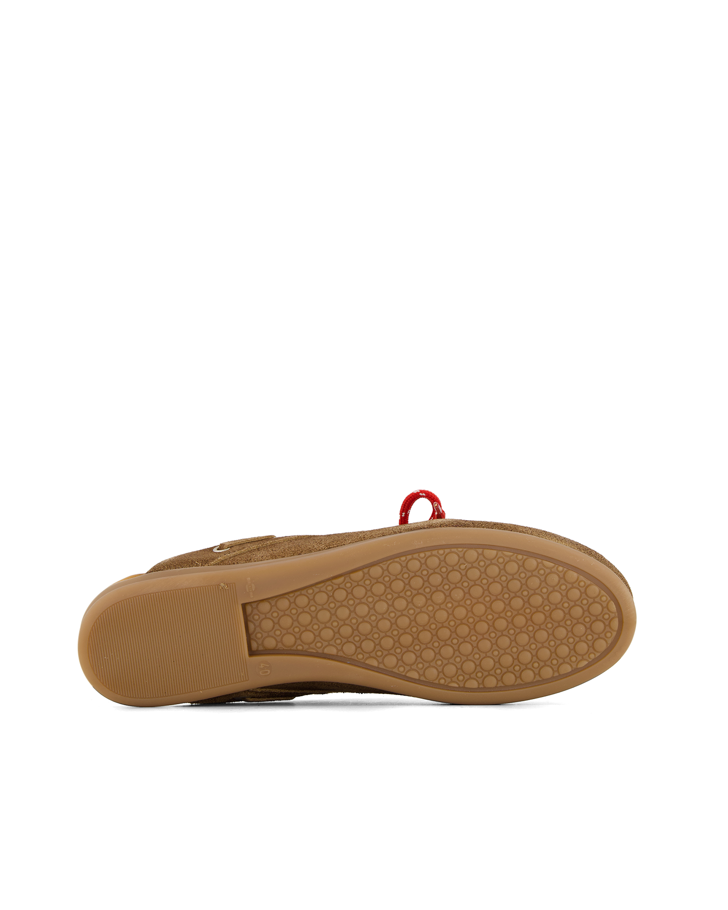 Posa Boat Loafer Mule - Suede DONKERBRUIN 6