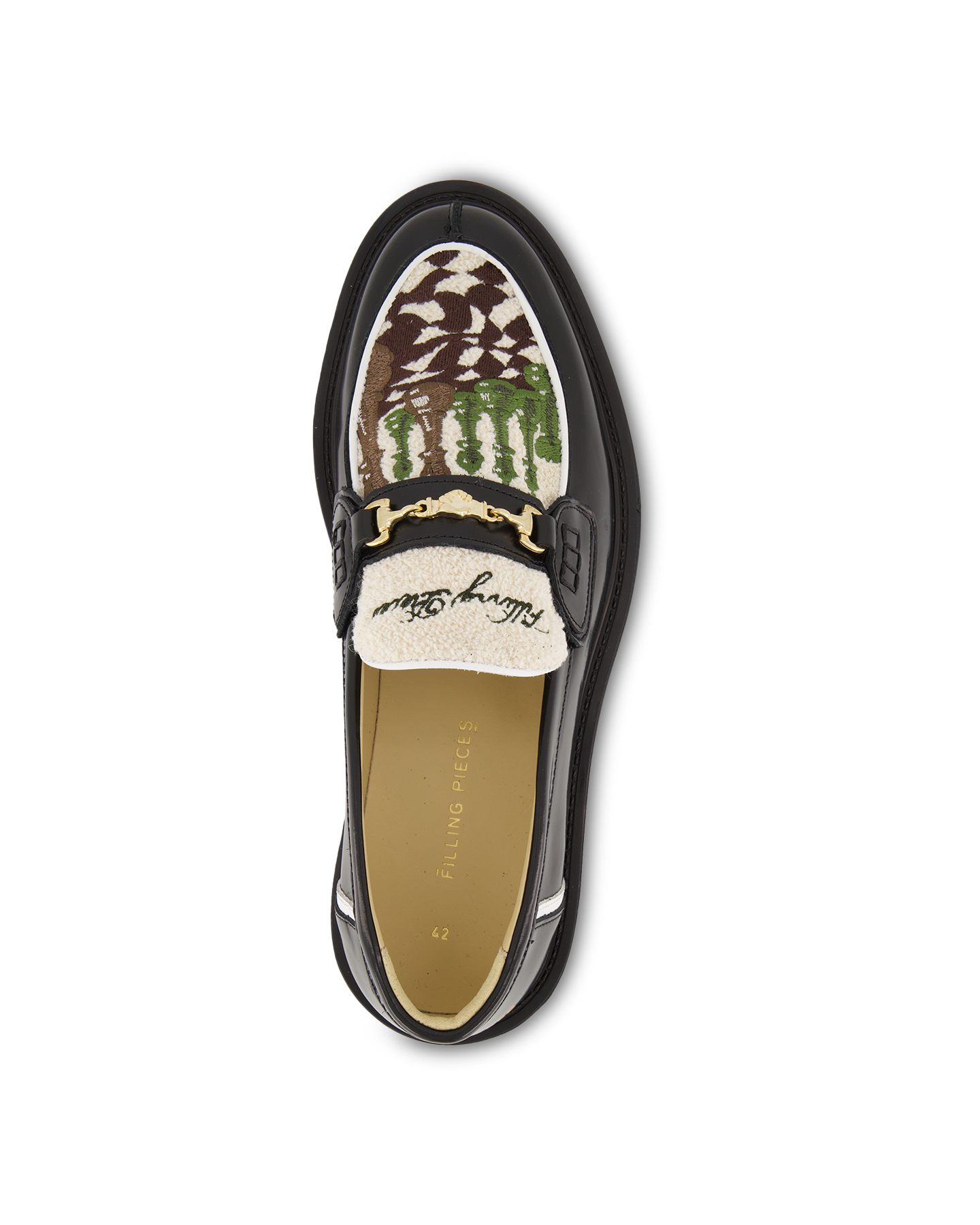 Filling Pieces Loafer Chess ZWART 5