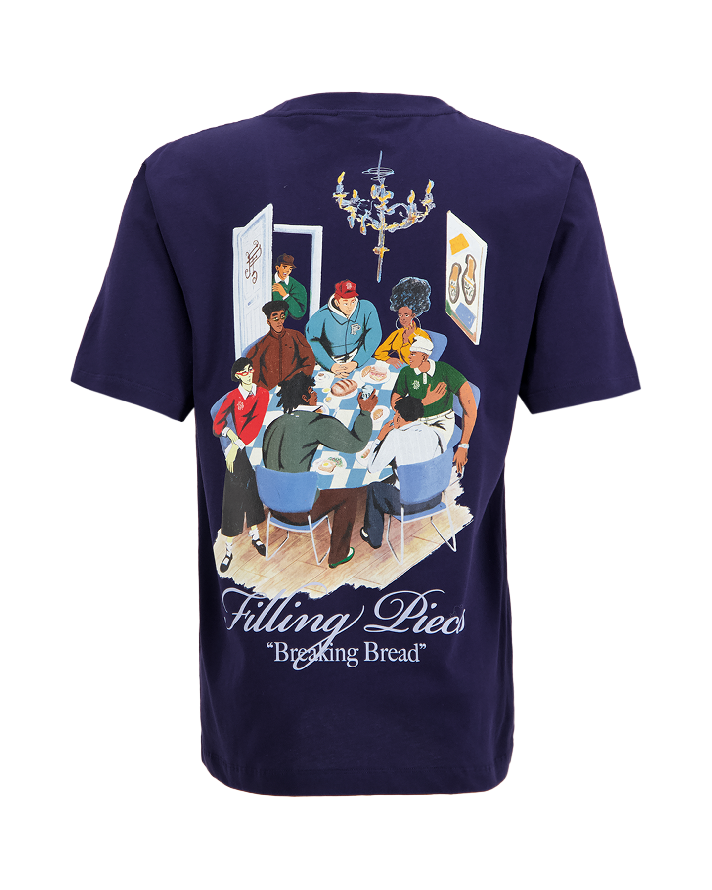 Filling Pieces T-Shirt Supper DONKERBLAUW 1