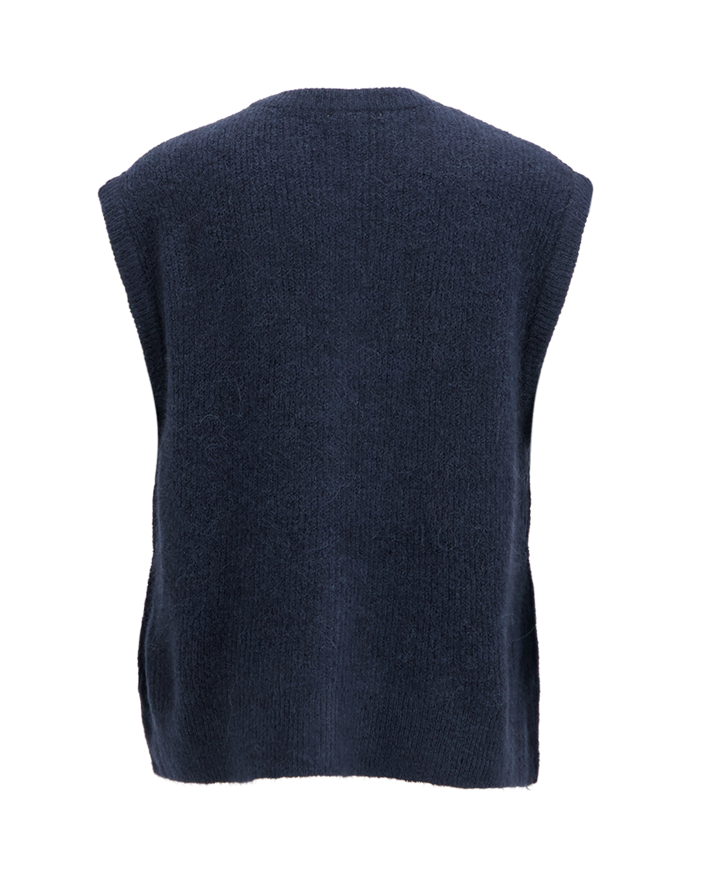 Boii Studios Hirse Vest Knit DONKERBLAUW 2