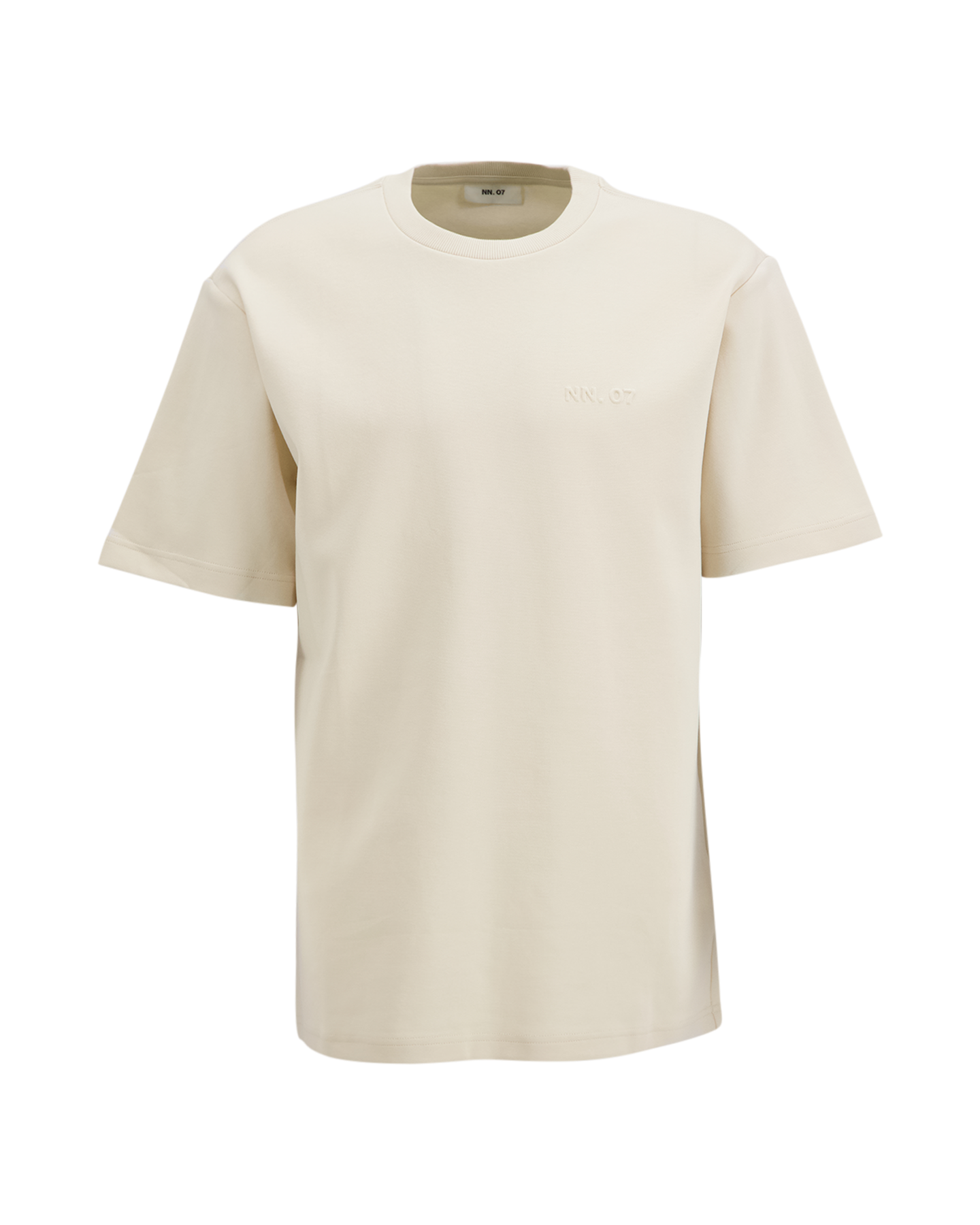 NN.07 Nat Ss Logo Tee 3457 BEIGE 1
