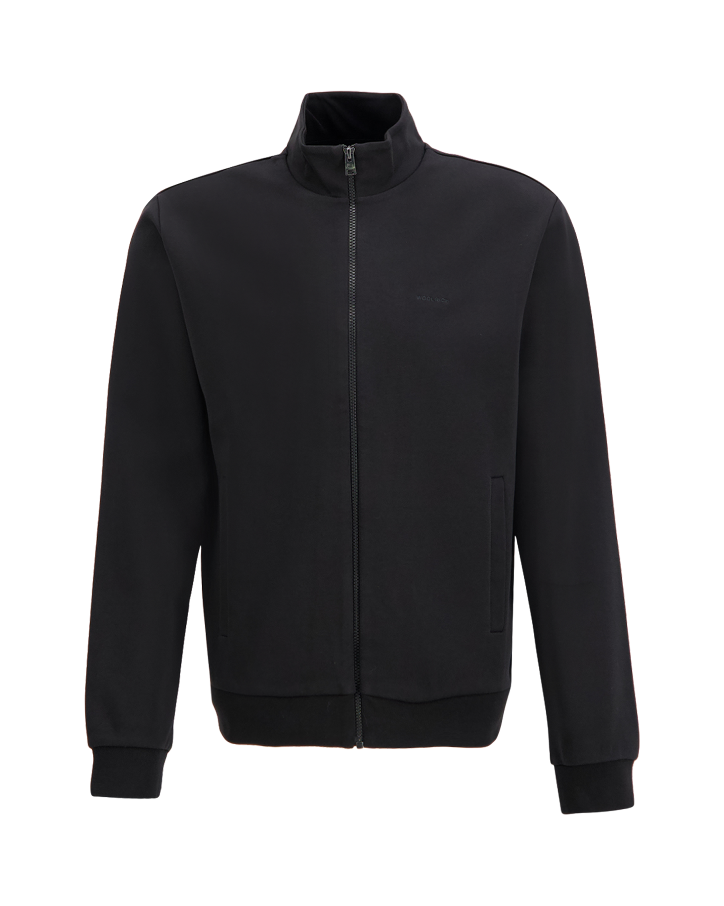Woolrich Logo Interlock Track ZWART 1