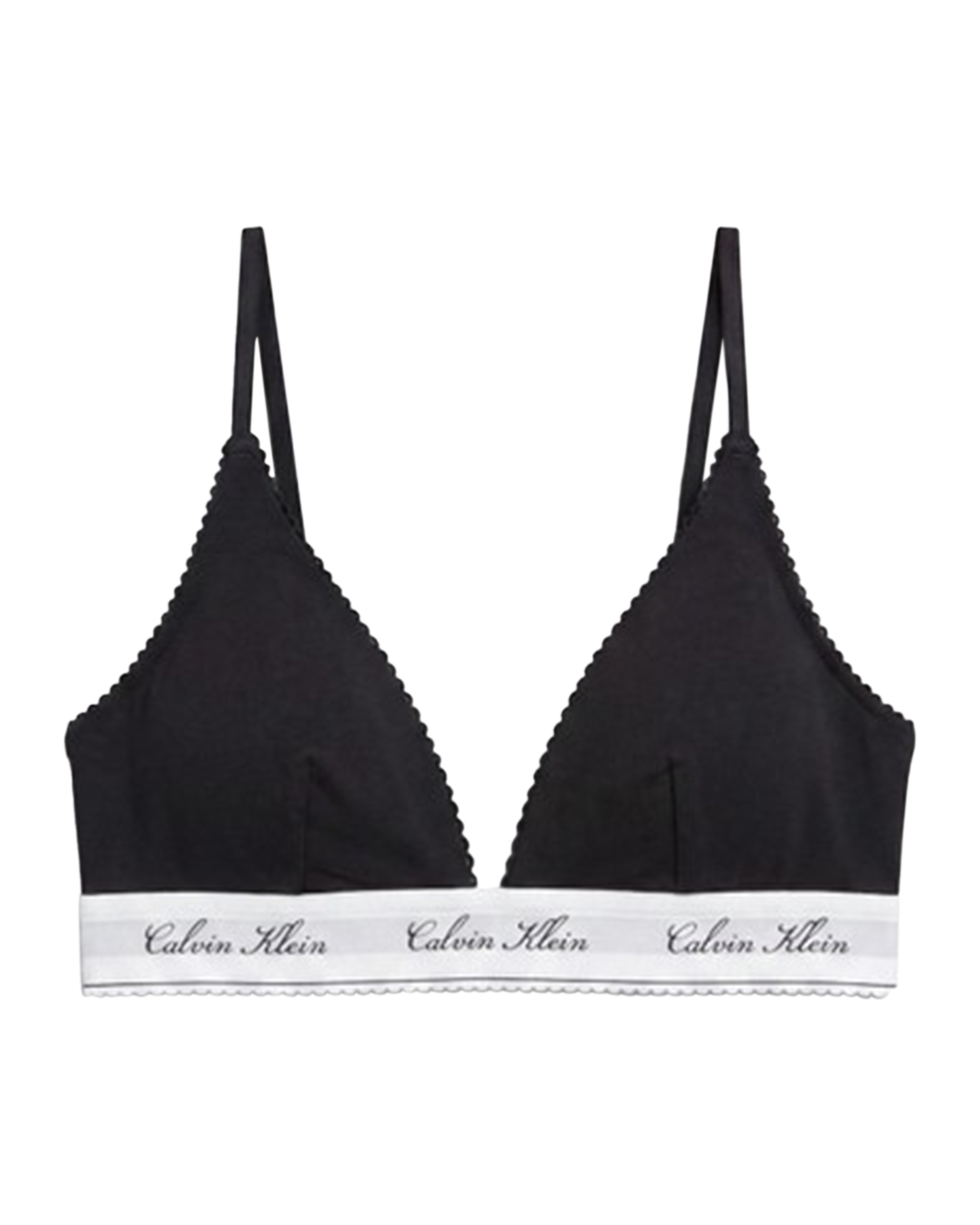Calvin Klein Lightly Lined Triangle ZWART 1