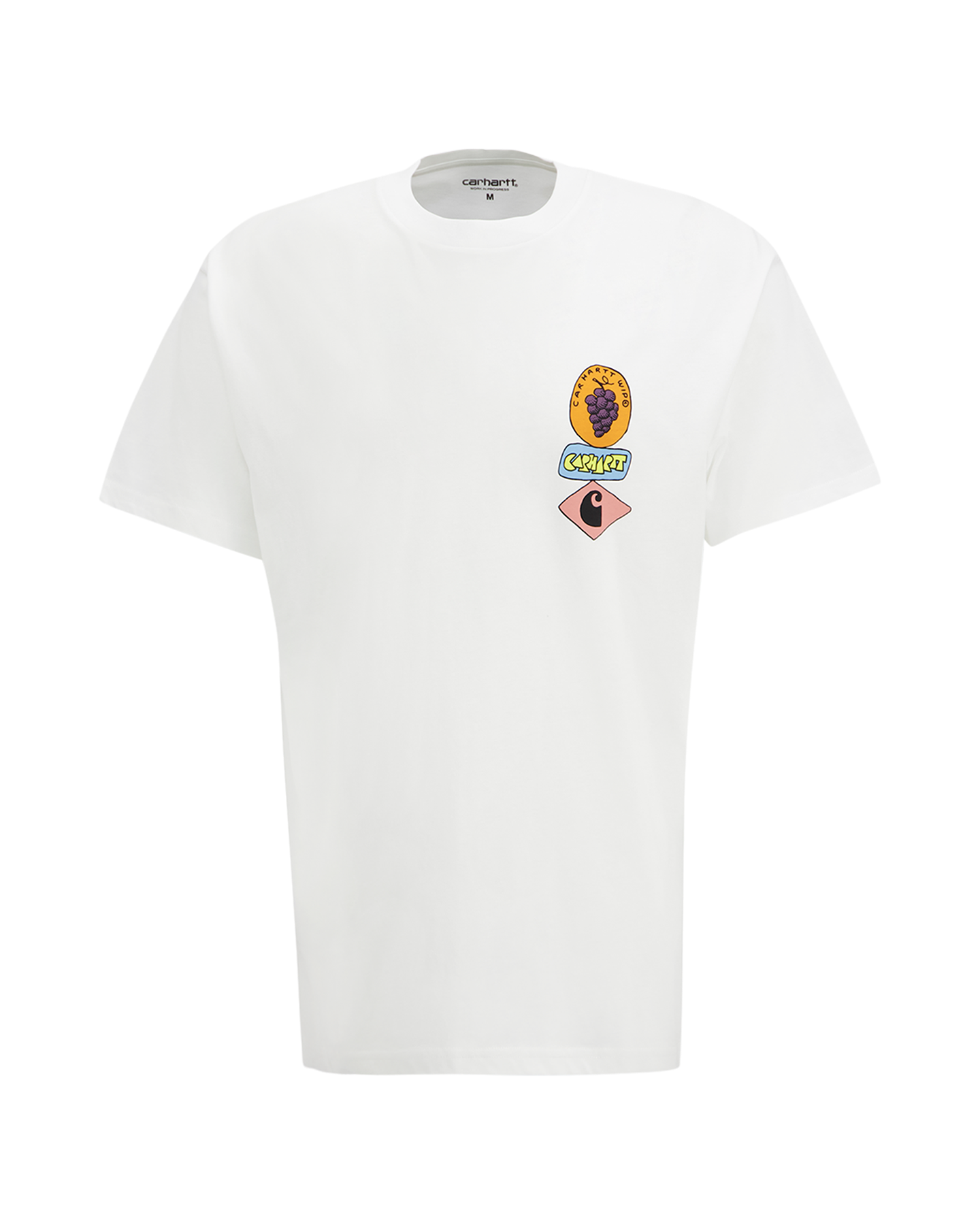Carhartt S/S Stacked Grapes T Shirt WIT 2
