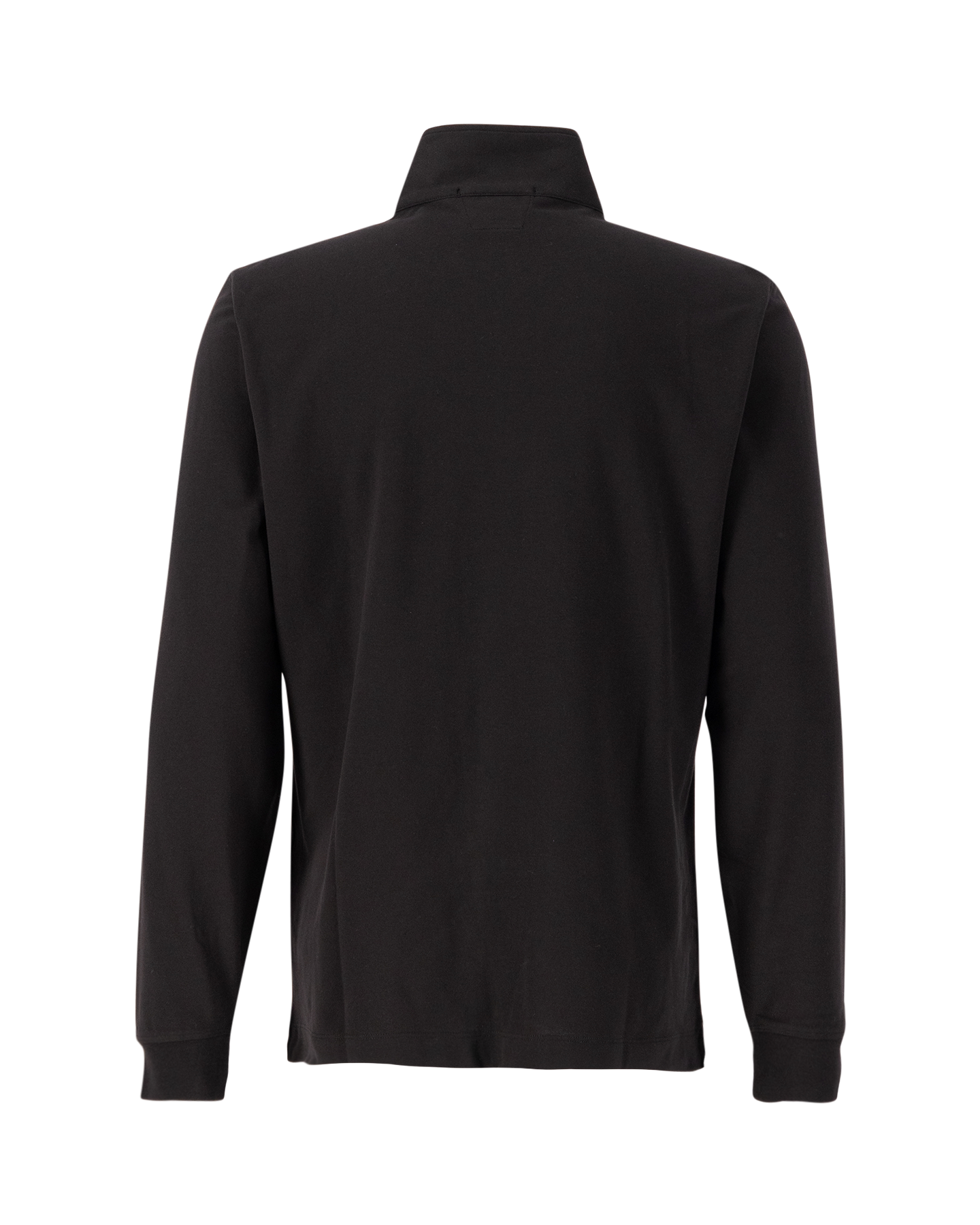 C.P. Company Stretch Piquet Regular Zipped Polo Shirt BLACK 2