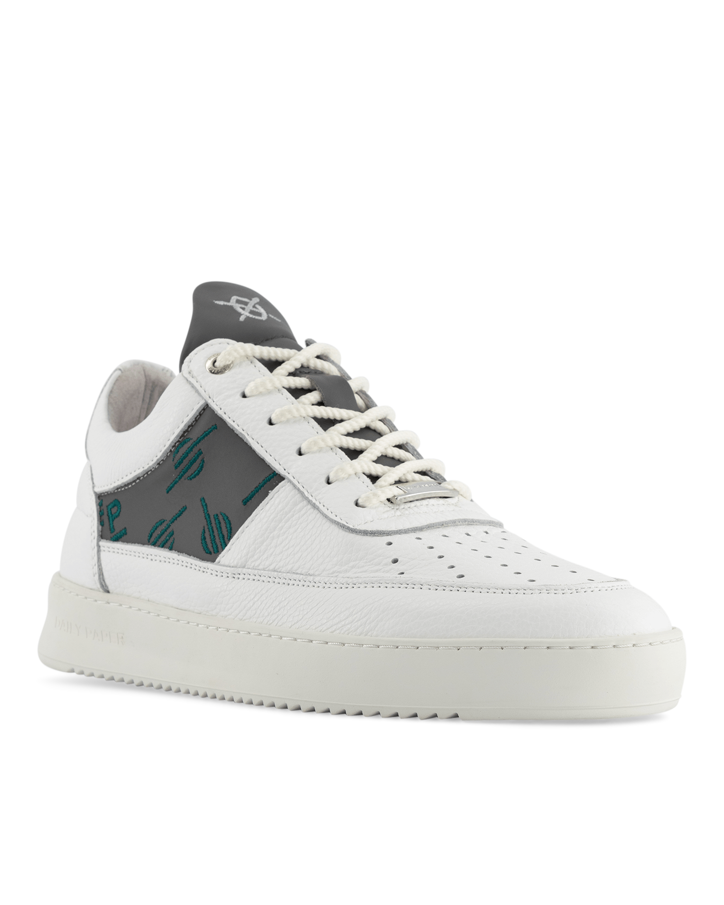 Filling Pieces FIlling Pieces x Daily Paper Low Top Monogram White WIT 2