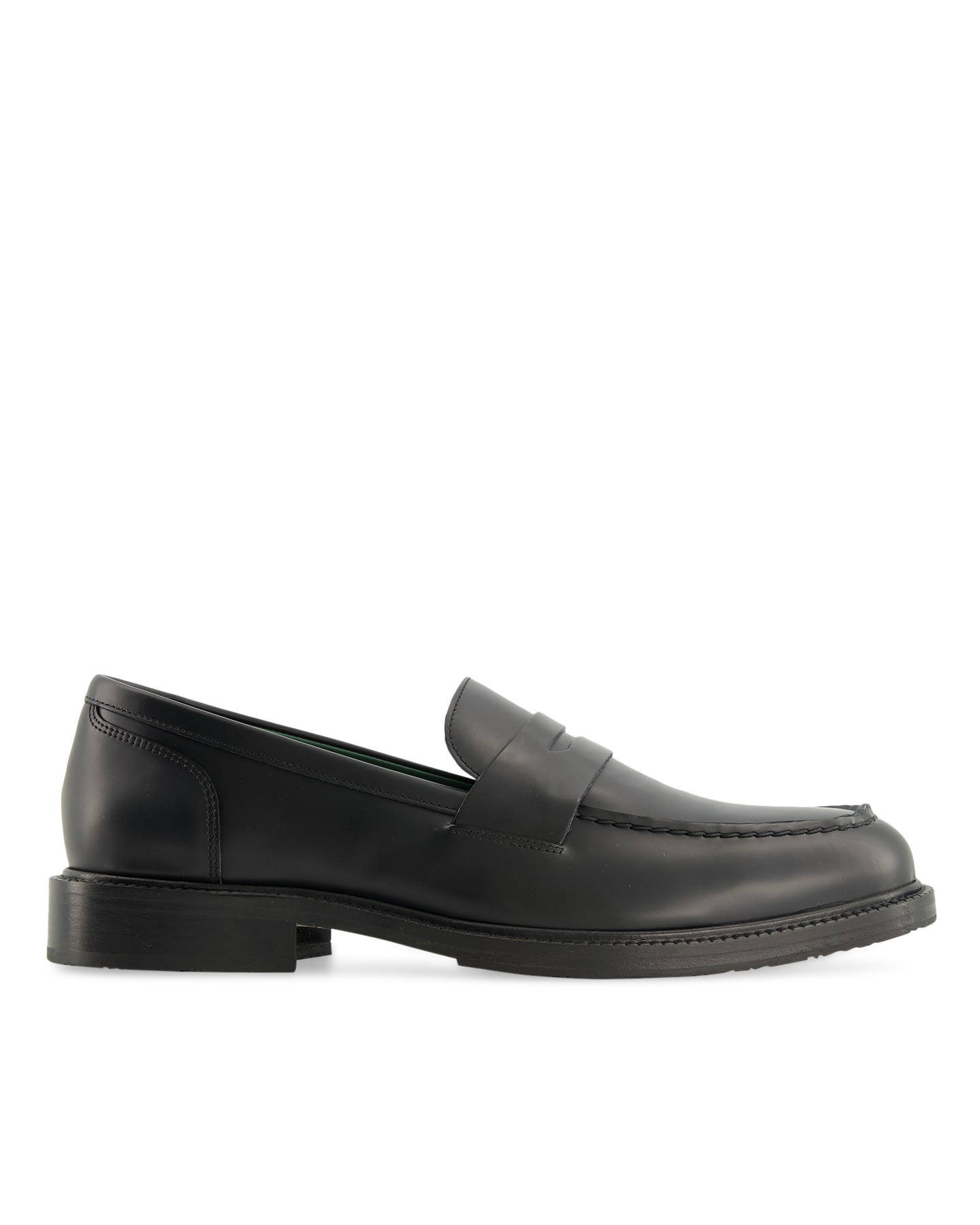 Vinny's Townee Penny Loafer ZWART 1
