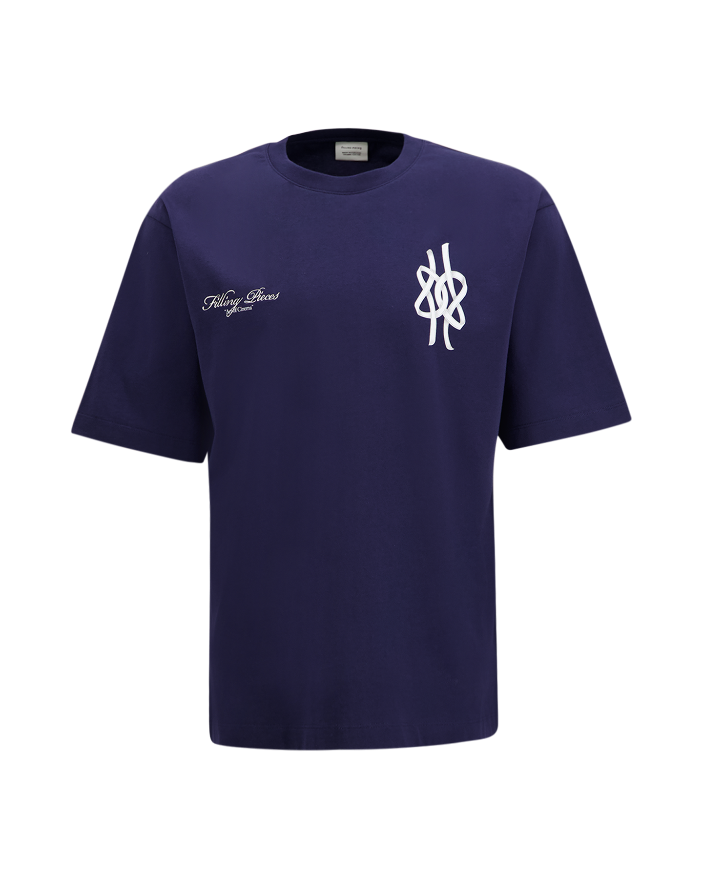Filling Pieces T Shirt Boxy Film Strip BLAUW 2