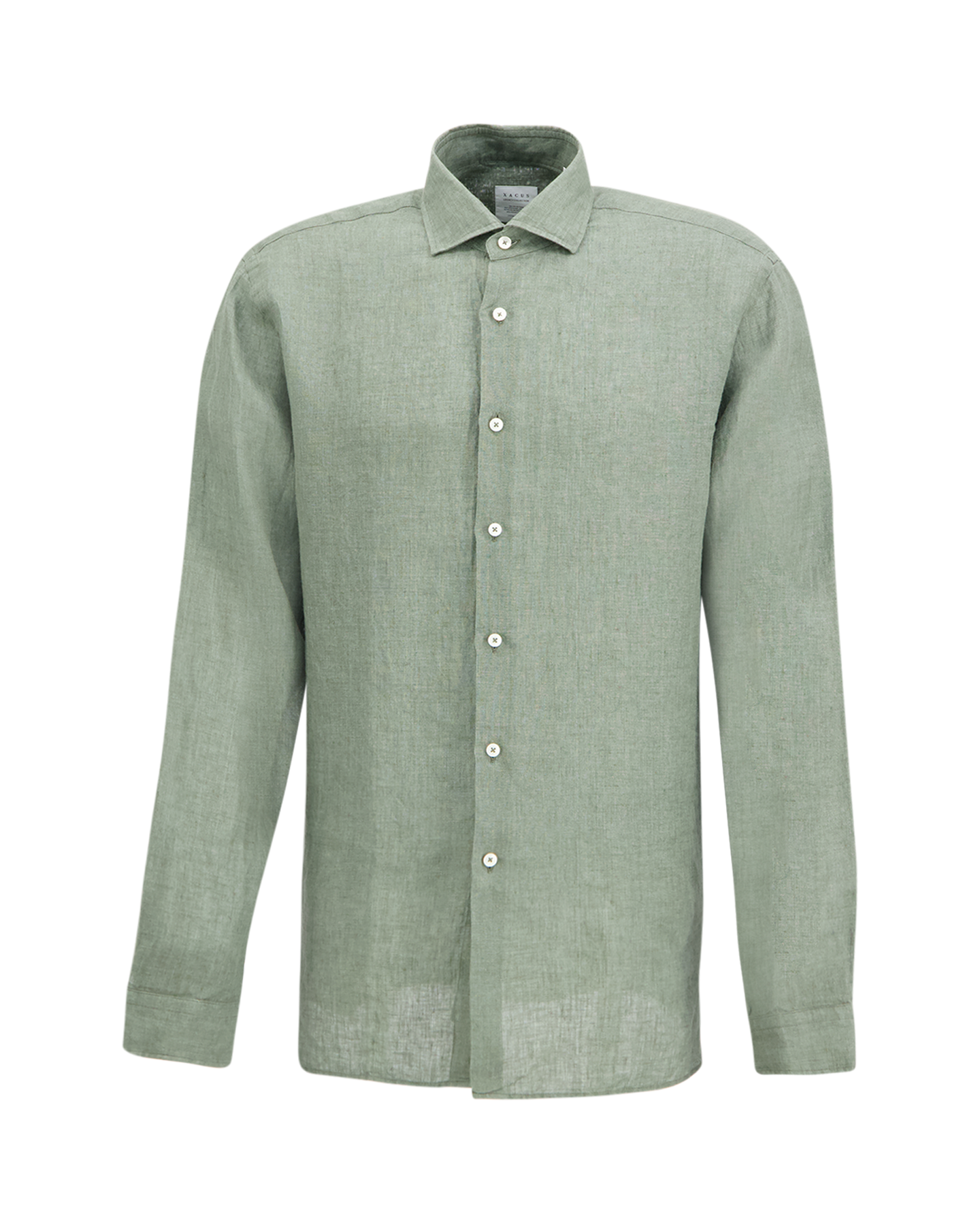 Xacus Linnen Shirt GROEN 1