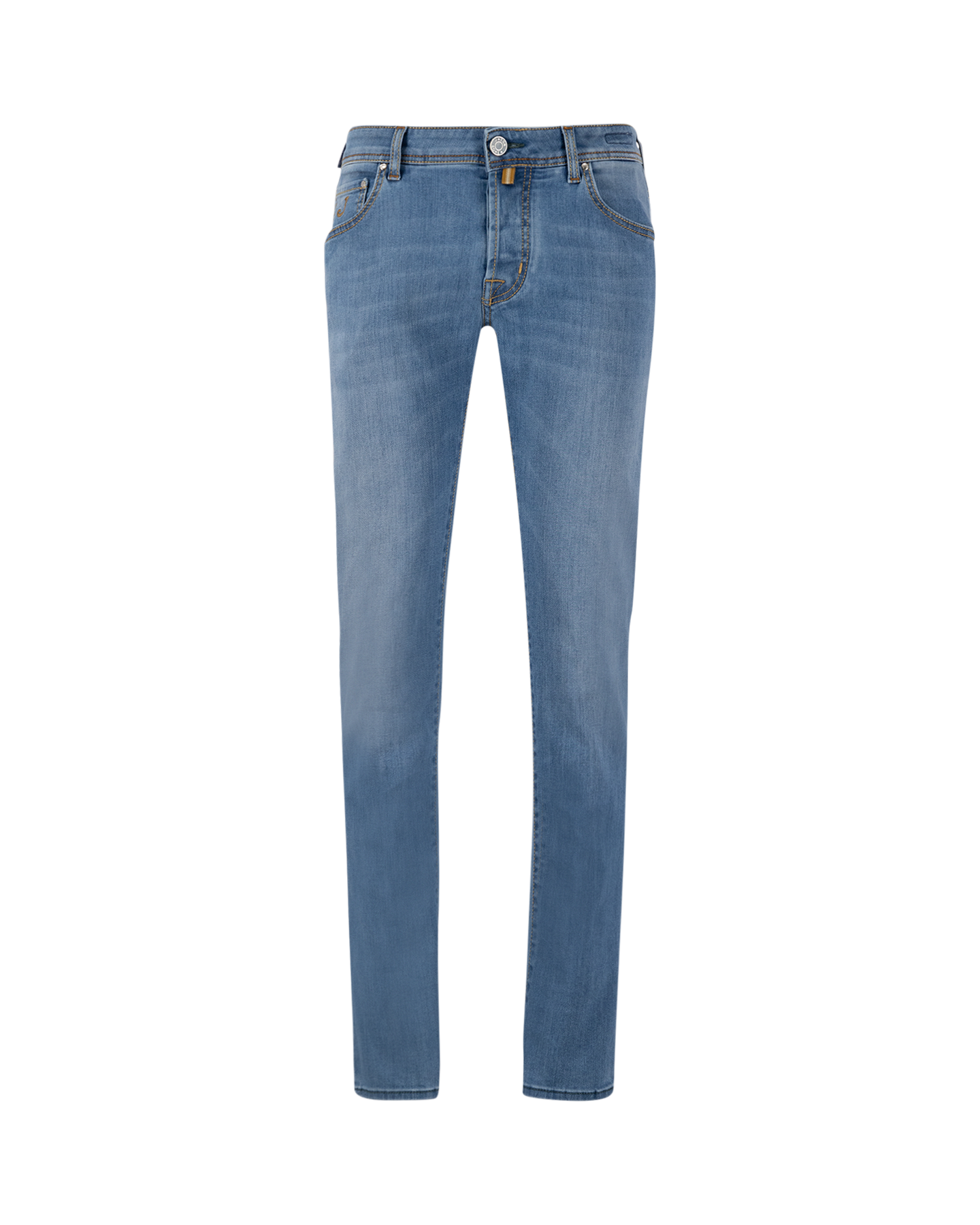 Jacob Cohen Nick Slim Light-Blue Stone Bleach Jeans 717D DENIM 1