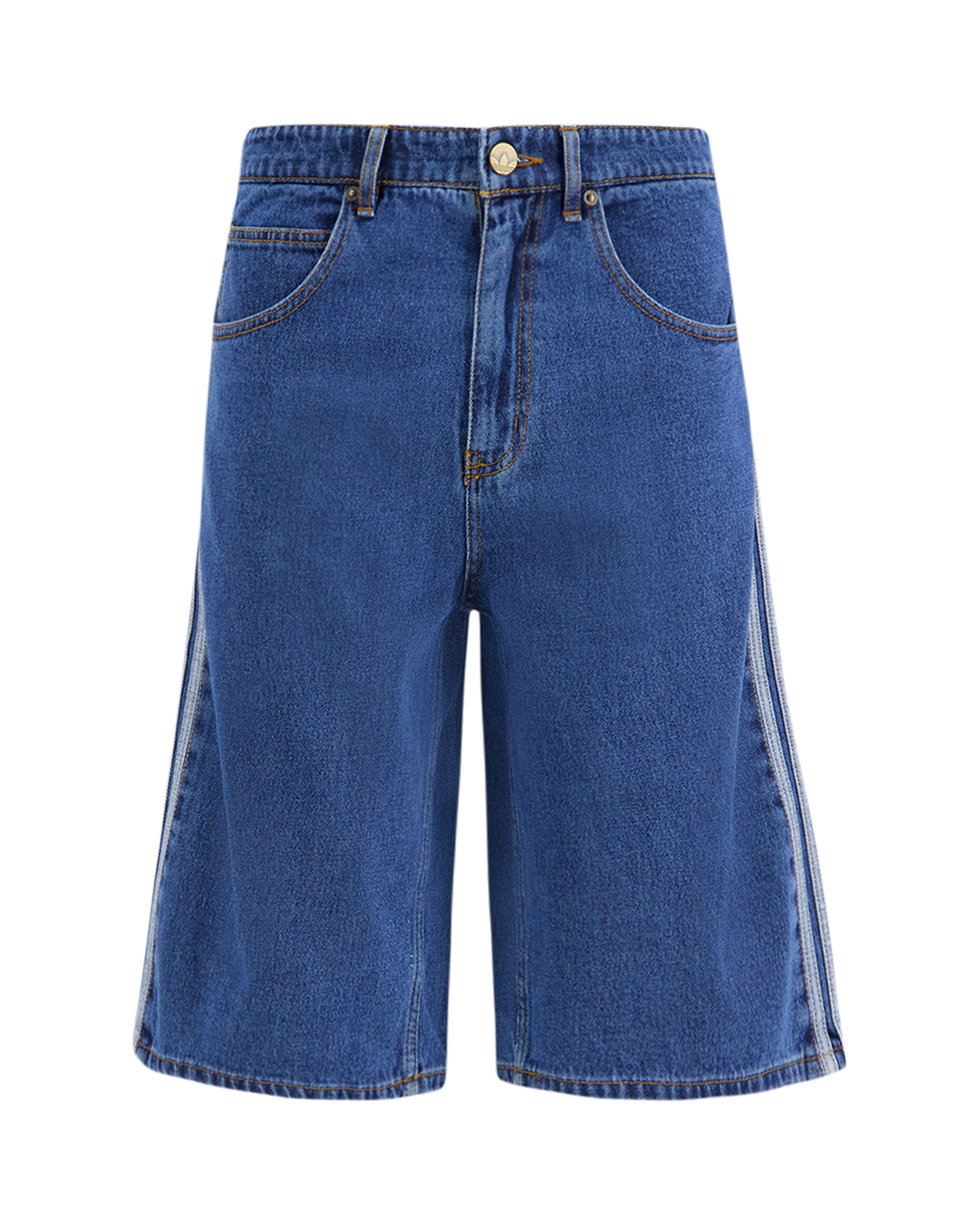 adidas Firebird Denim Short BLAUW 1
