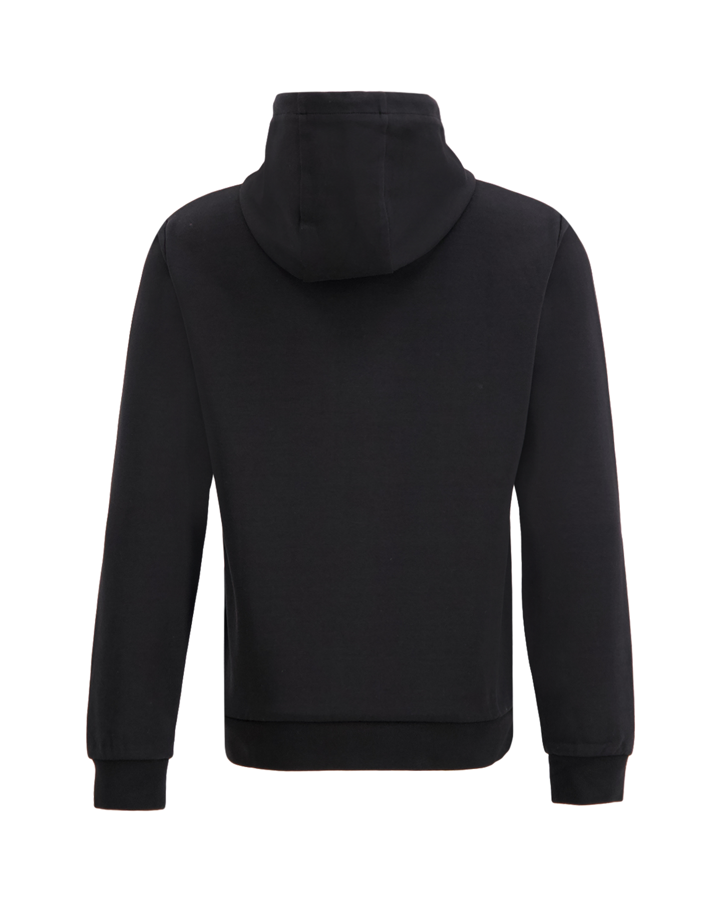 Woolrich Logo Interlock Hoodie ZWART 2