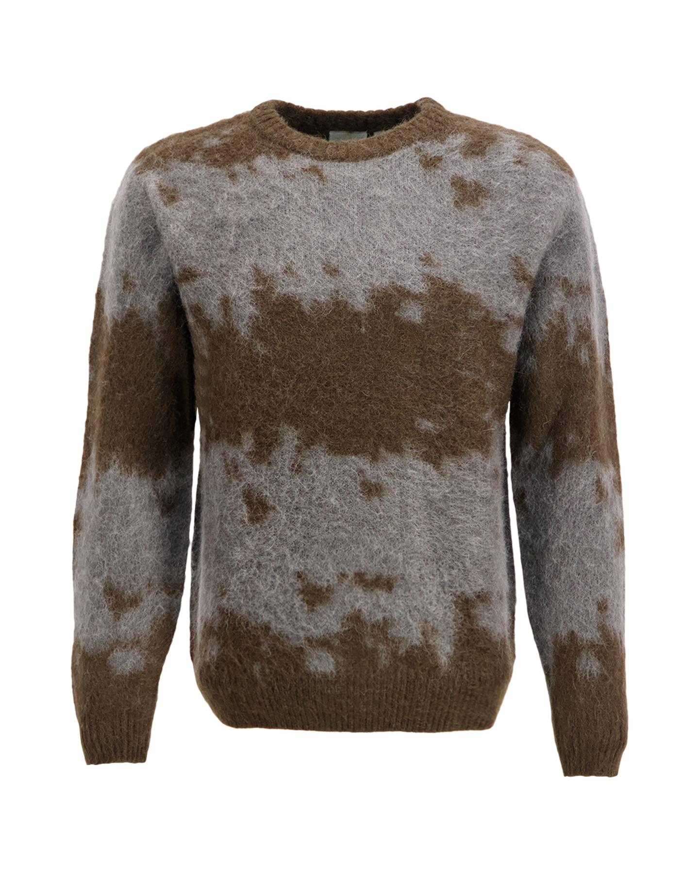 Gramicci Mohair Splatter Sweater GRIJS 1