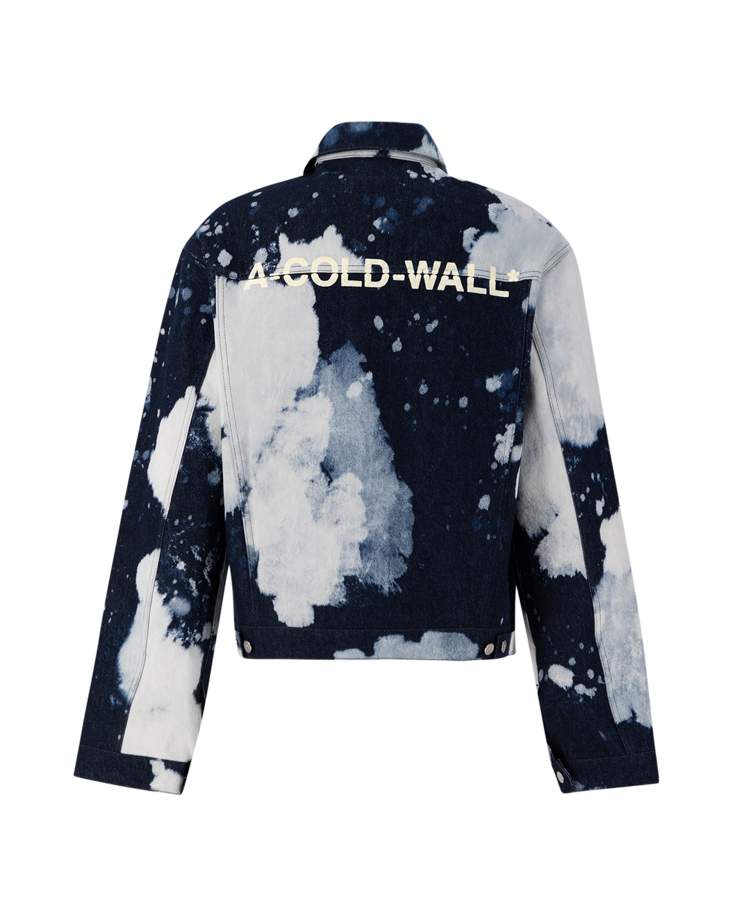 A-COLD-WALL* Hand Bleached Denim Jacket BLACK 2