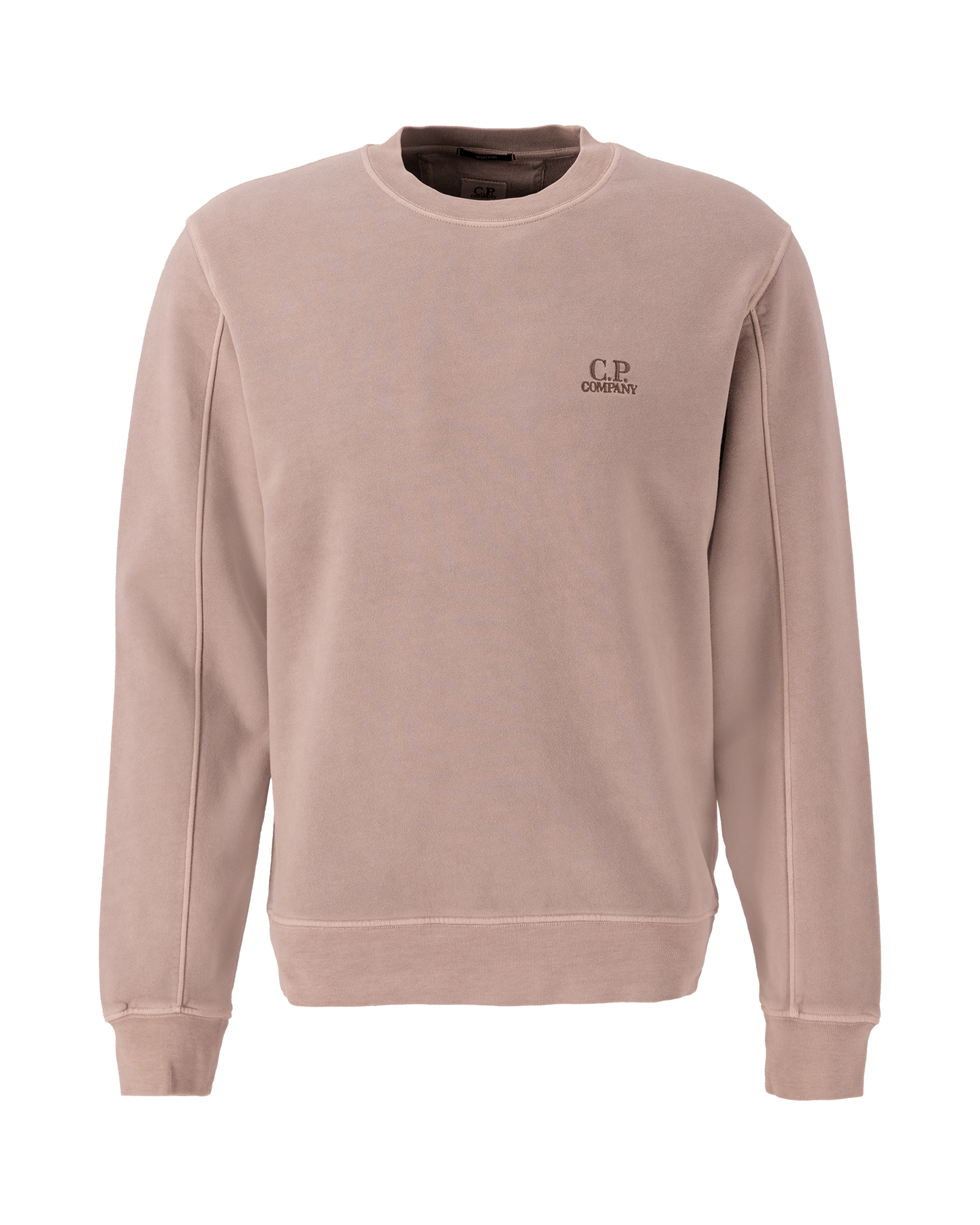 C.P. Company Brushed and Emerized Diagonal Fleexe Sweatshirt LILA 0