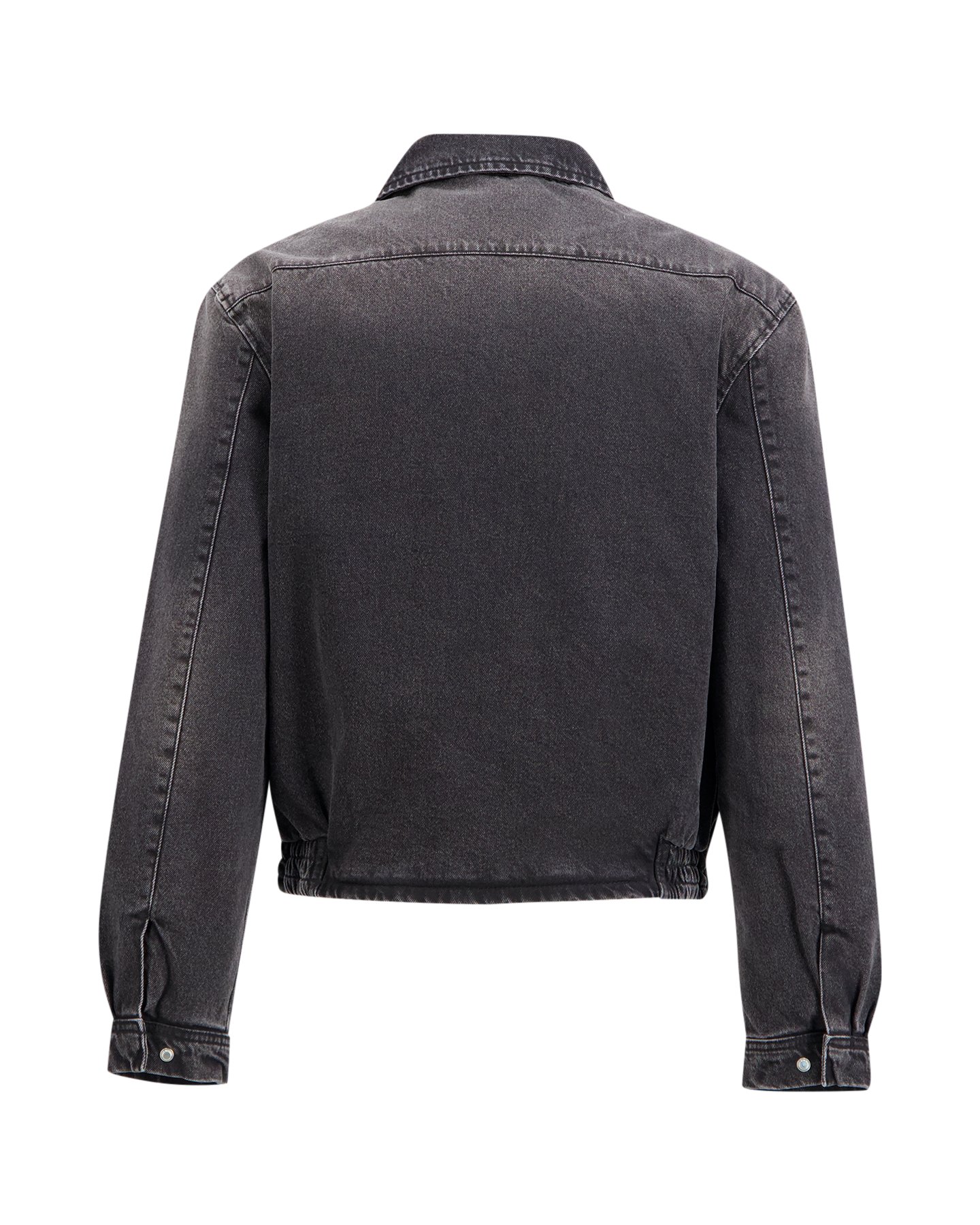 Arte Antwerp Washed Denim Classic Jacket ZWART 2